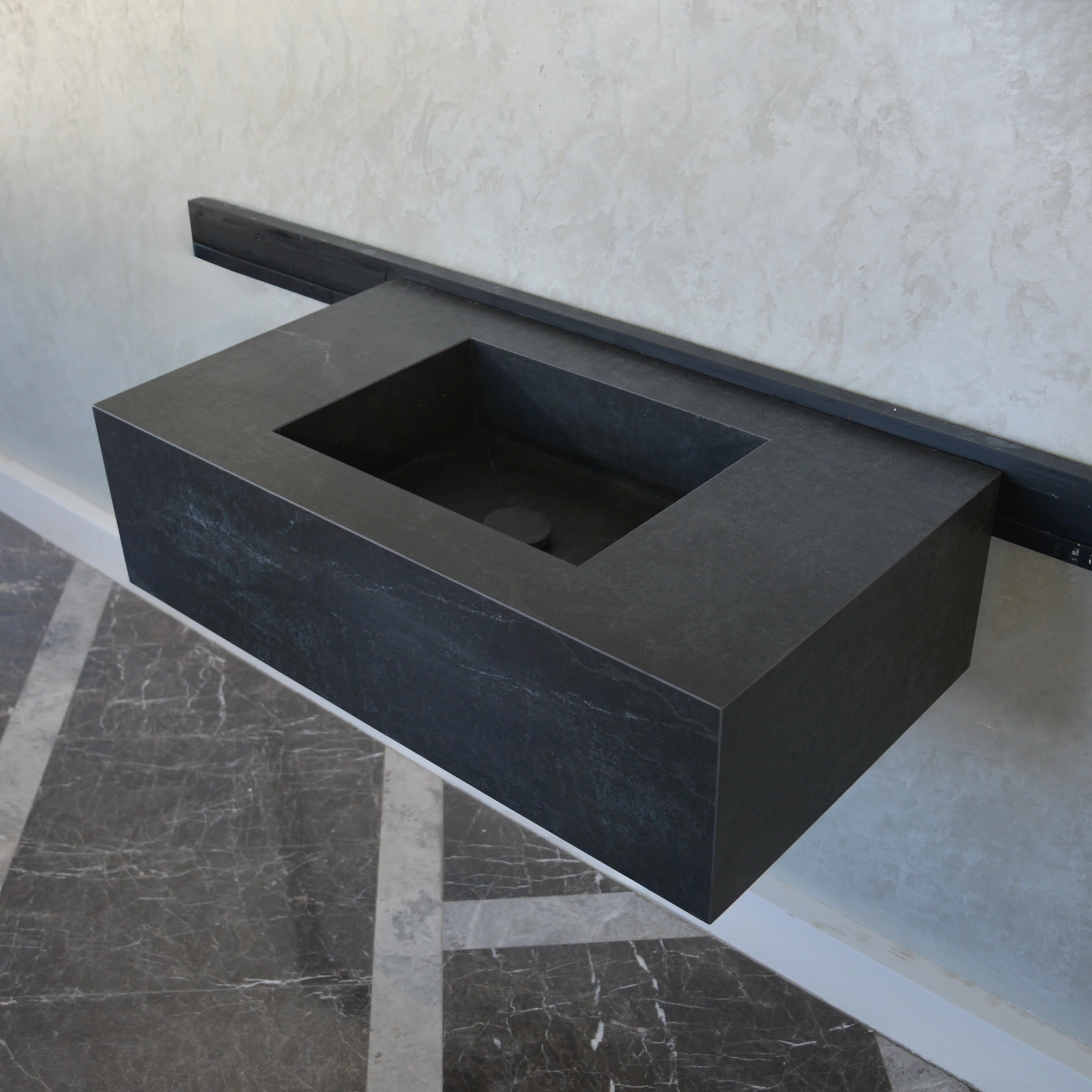HANDCRAFTED DEKTON LAOS ENGINEERED PORCELAIN SINK (ES-060) - Image 2