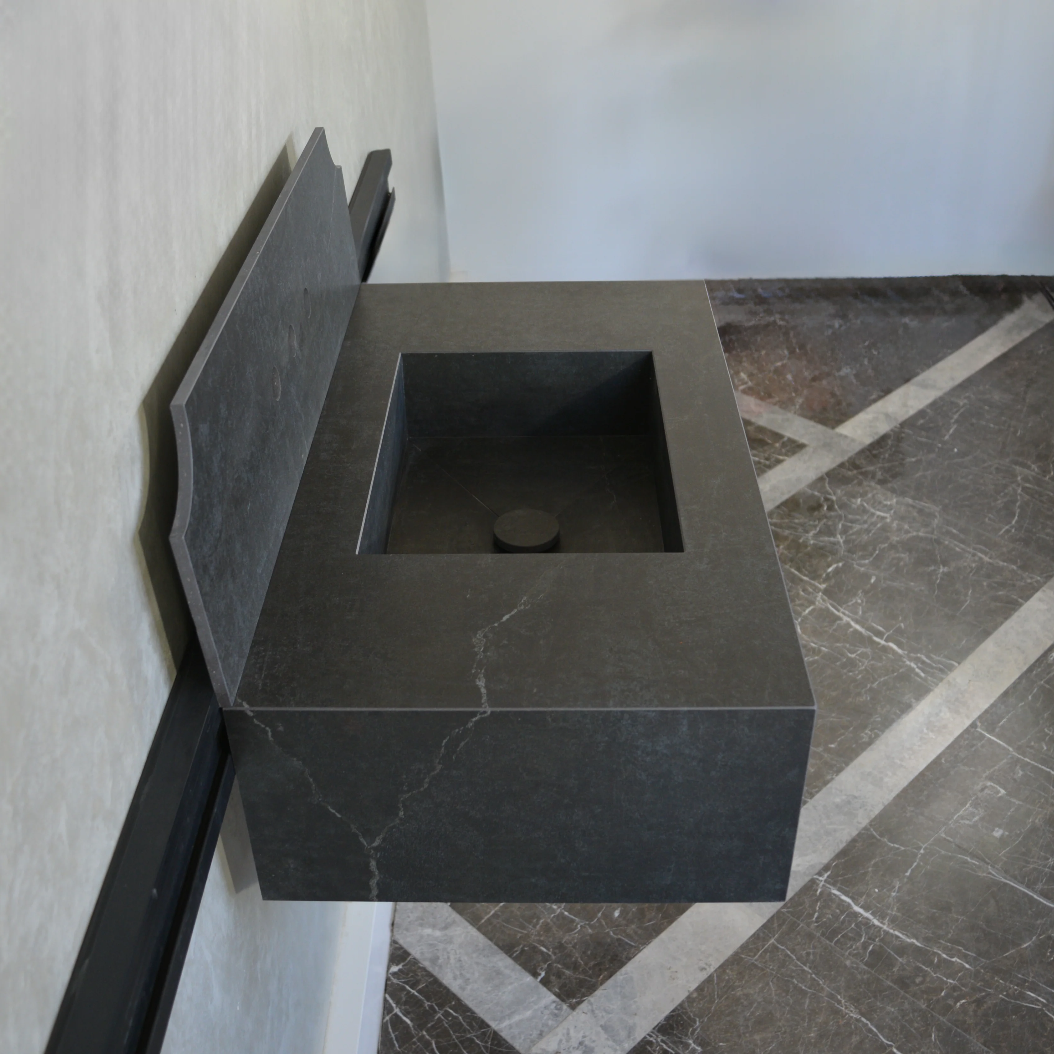 HANDCRAFTED DEKTON LAOS ENGINEERED PORCELAIN SINK (ES-060) - Image 7