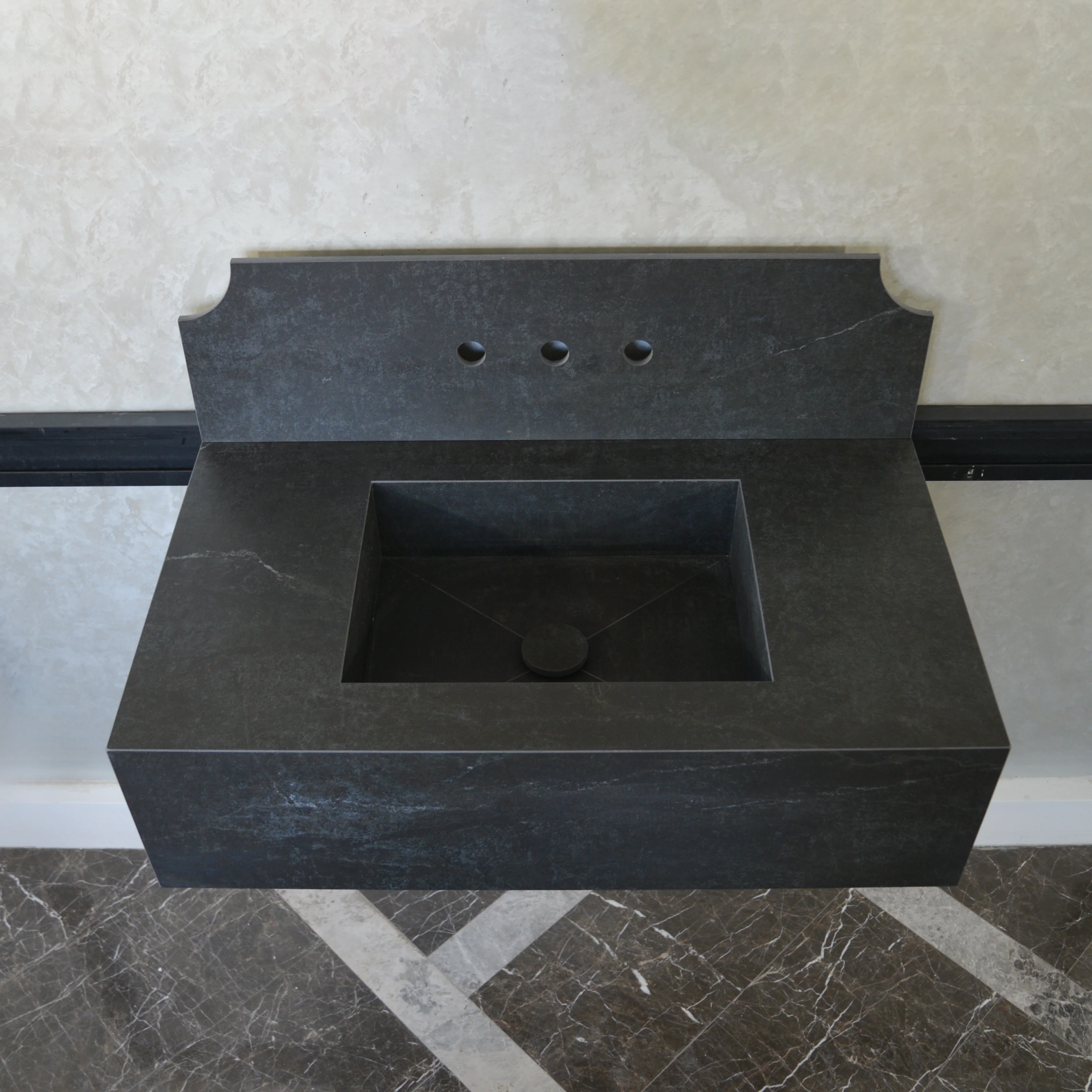 HANDCRAFTED DEKTON LAOS ENGINEERED PORCELAIN SINK (ES-060) - Image 8