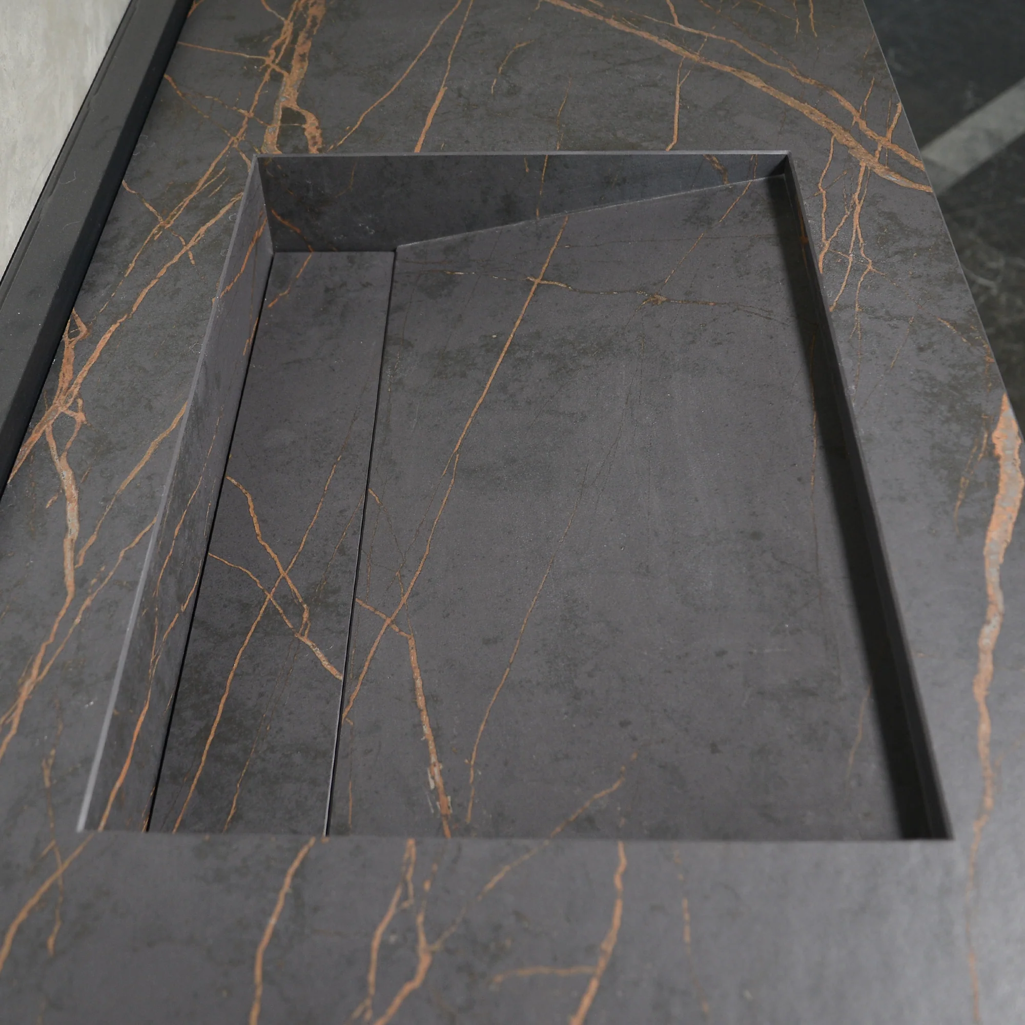 Handcrafted Dekton - Laurent Engineered Porcelain Sink (ES-054) - Image 10