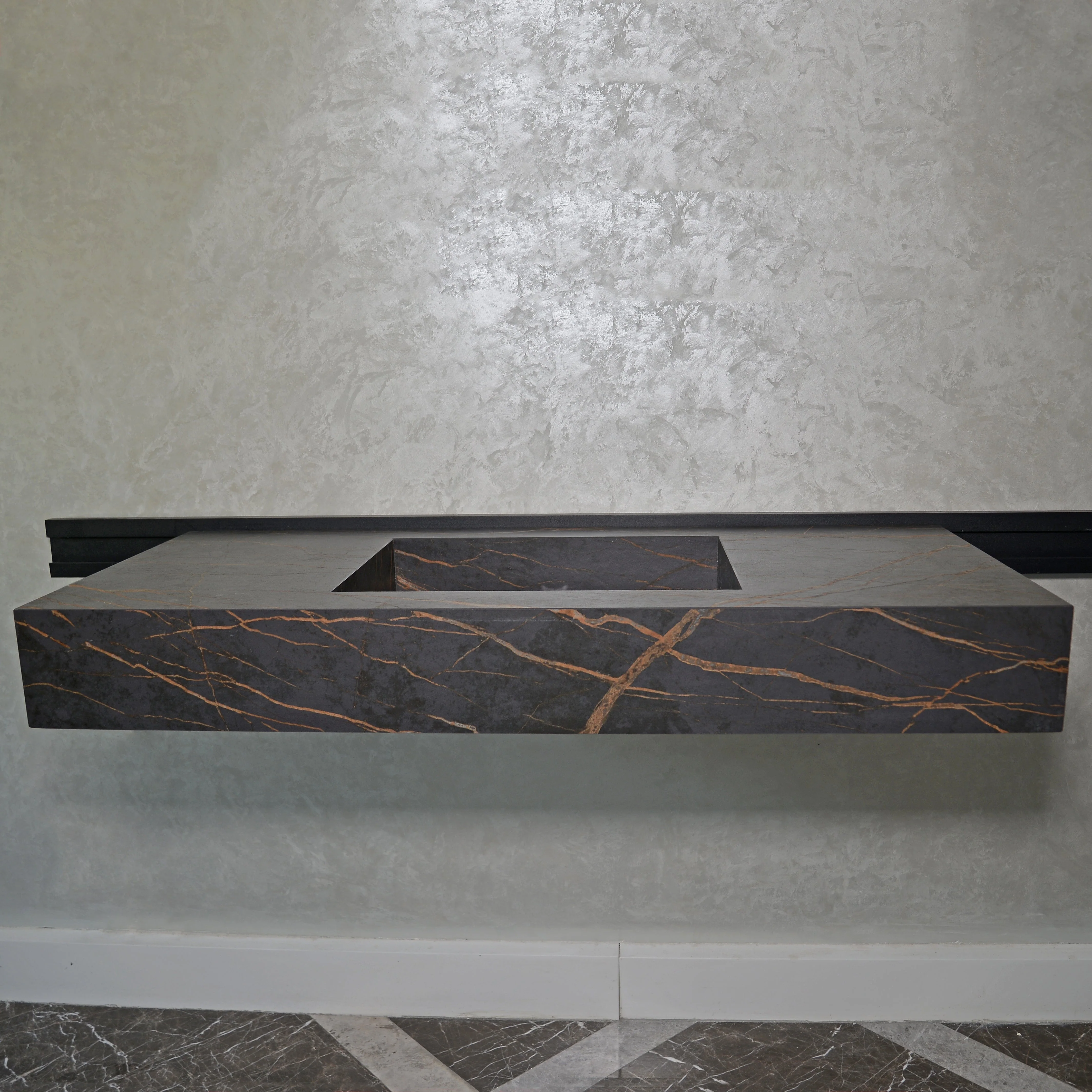 Handcrafted Dekton - Laurent Engineered Porcelain Sink (ES-054) - Image 12