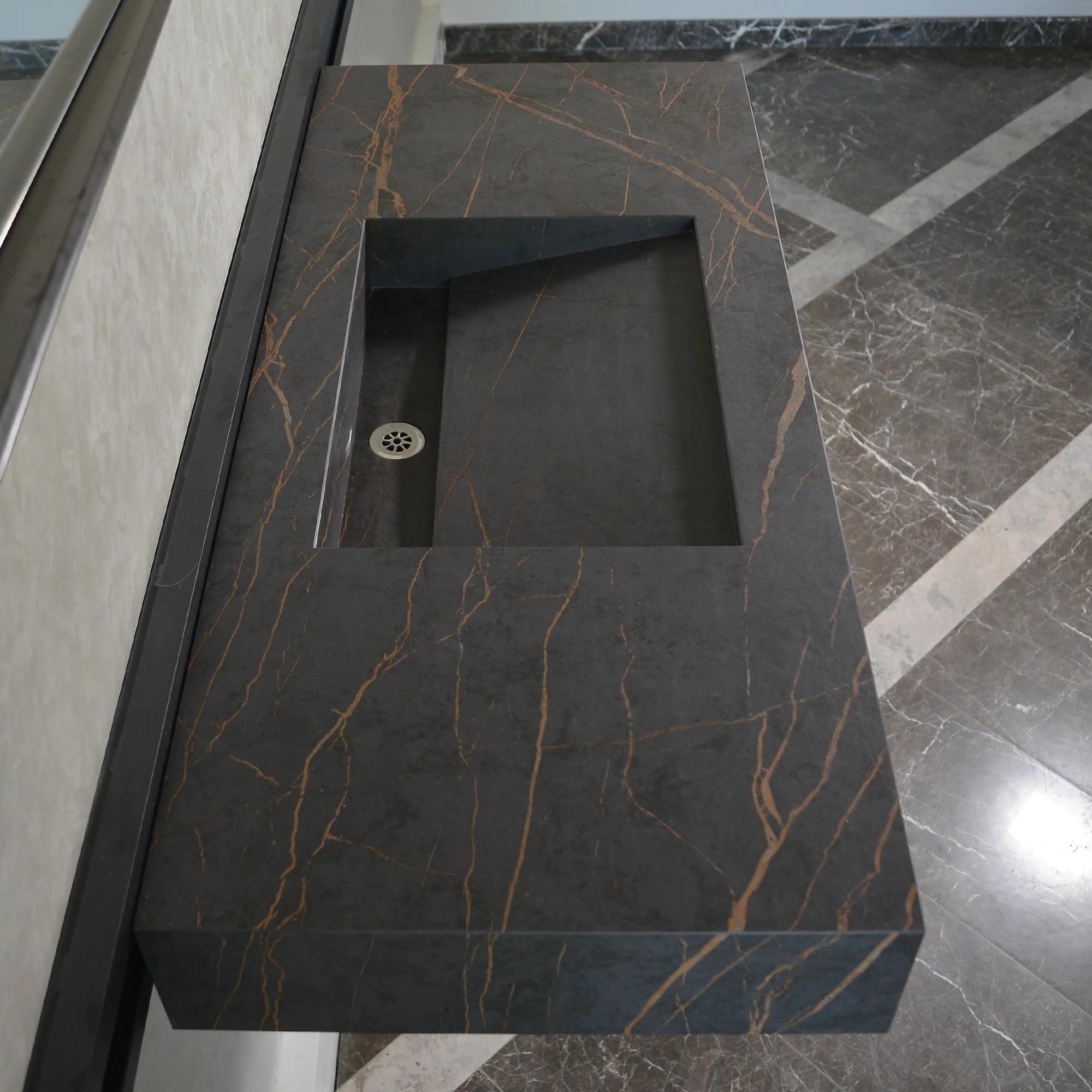 Handcrafted Dekton - Laurent Engineered Porcelain Sink (ES-054) - Image 3