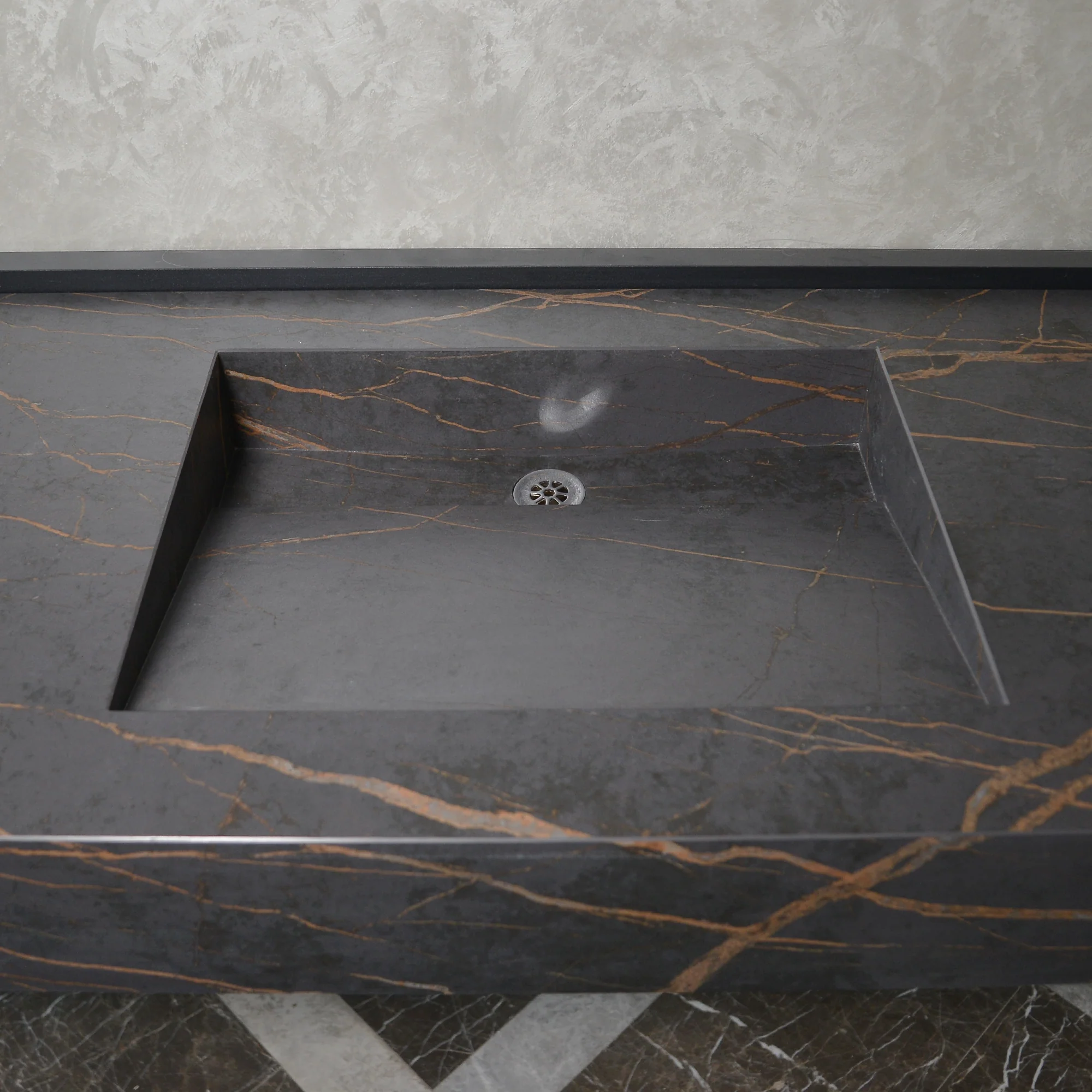 Handcrafted Dekton - Laurent Engineered Porcelain Sink (ES-054) - Image 7