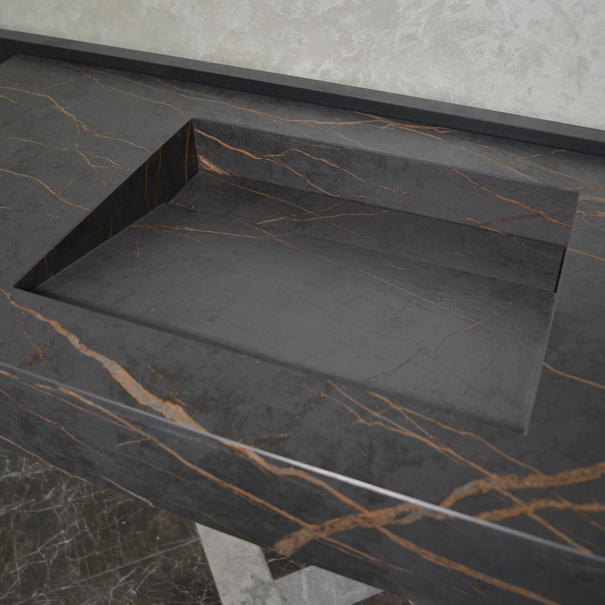 Handcrafted Dekton - Laurent Engineered Porcelain Sink (ES-054) - Image 9