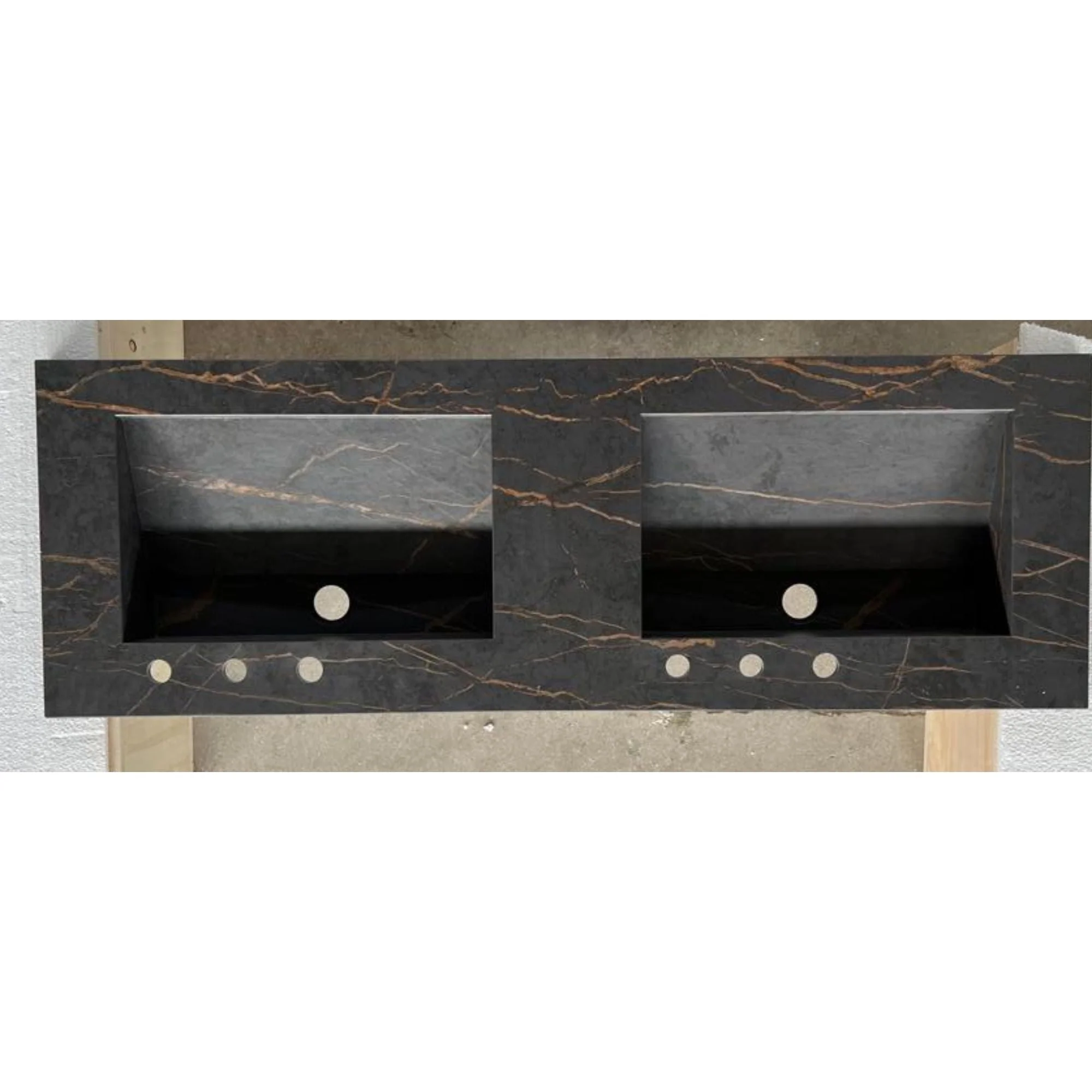HANDCRAFTED DEKTON LAURENT ENGINEERED PORCELAIN SINK (ES-057) - Image 2
