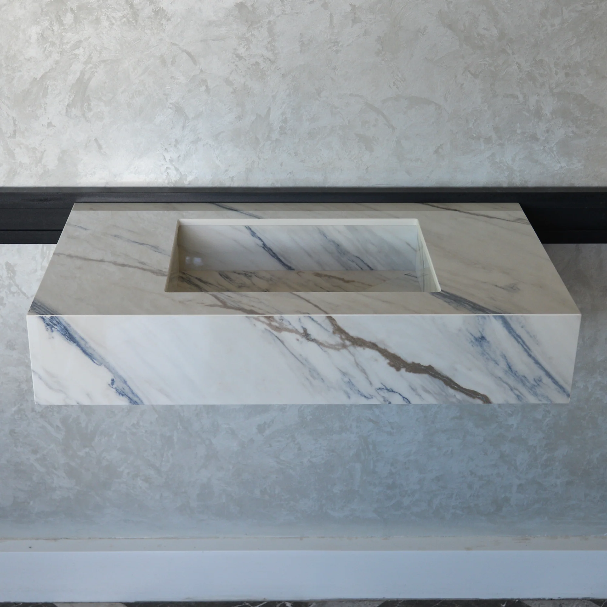 HANDCRAFTED DEKTON ONIRIKA TRANCE ENGINEERED PORCELAIN SINK (ES-035) - Image 11
