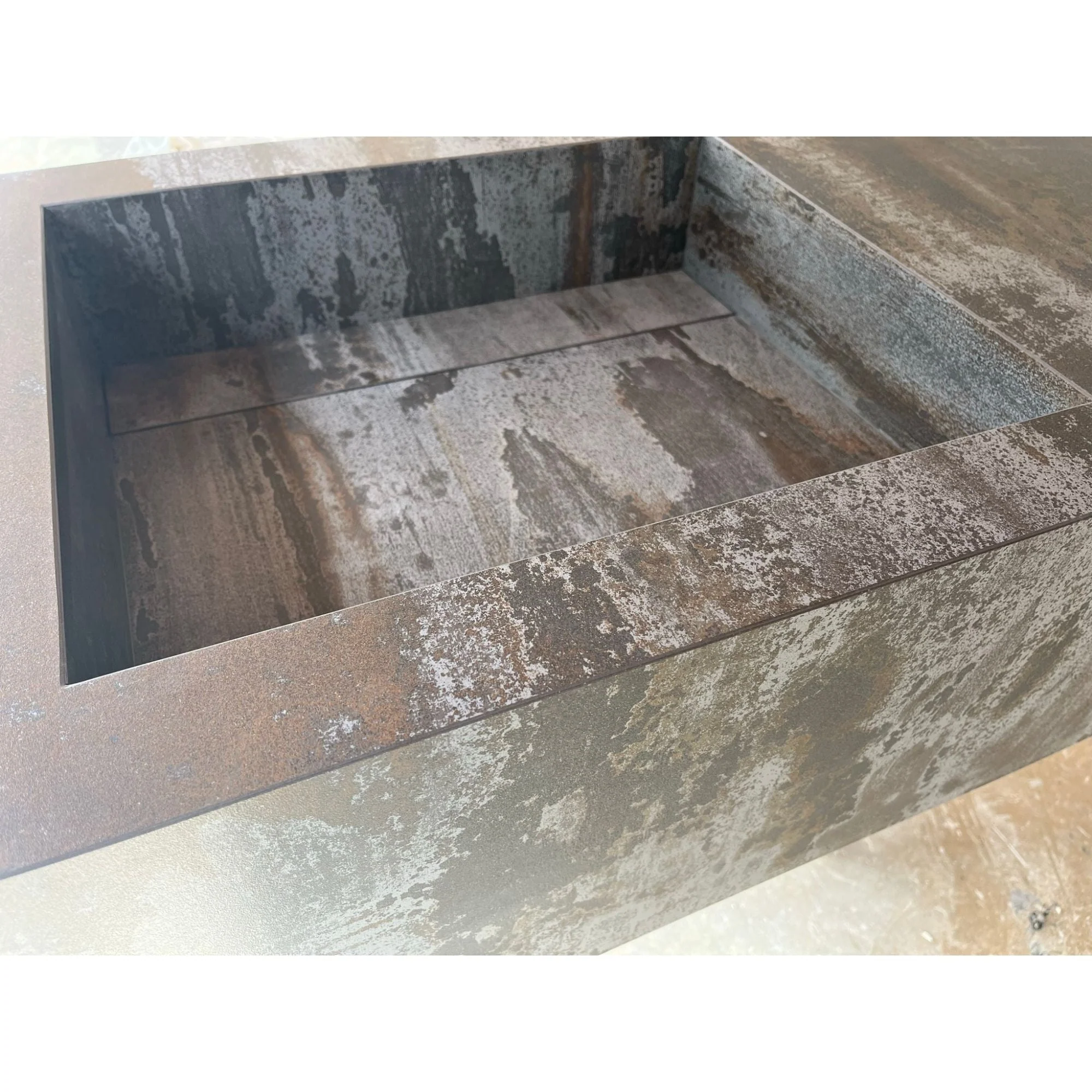 HANDCRAFTED DEKTON TRILLIUM ENGINEERED PORCELAIN SINK (ES-065) - Image 8
