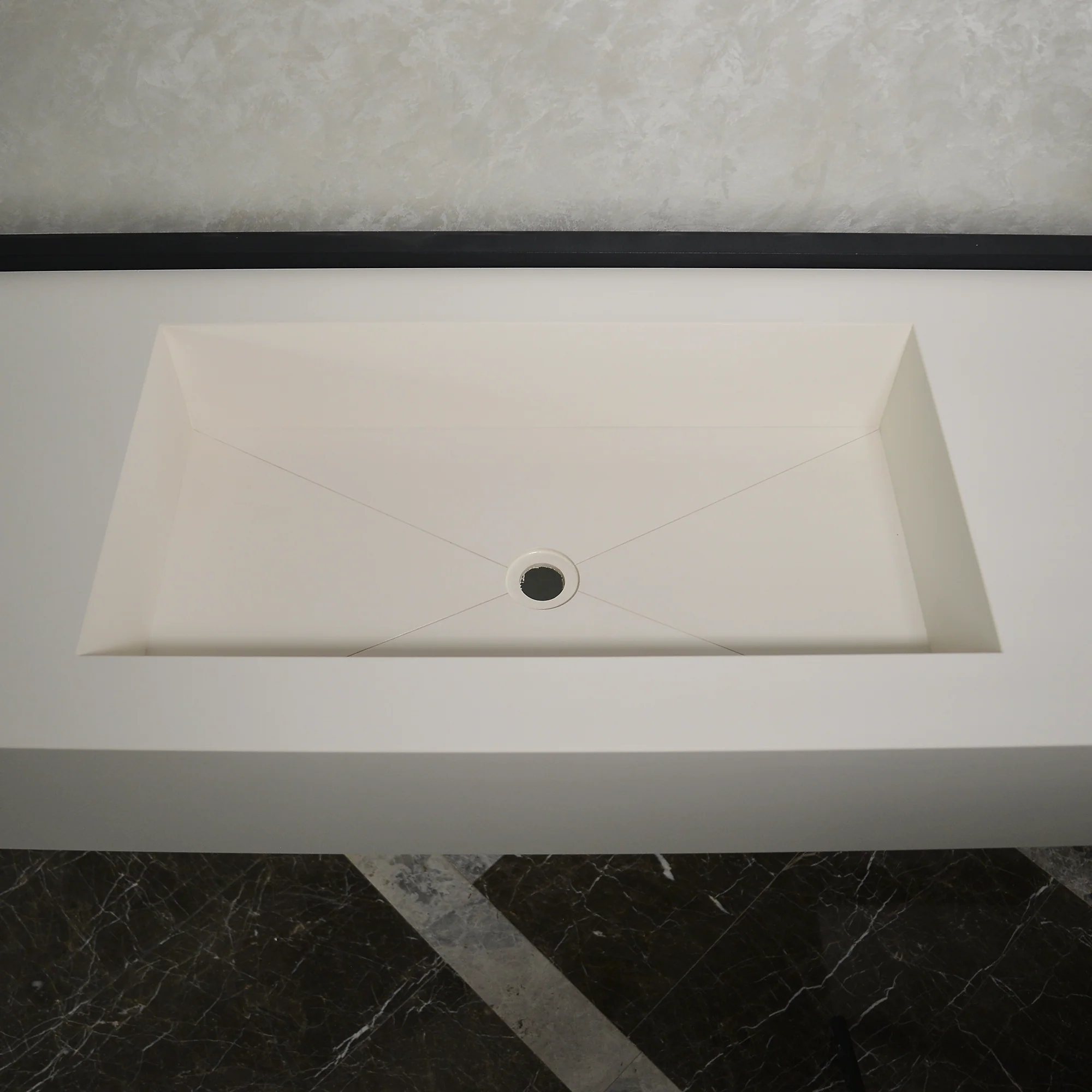 HANDCRAFTED INFINITY ABSOLUTE WHITE ENGINEERED PORCELAIN SINK (ES-062) - Image 8