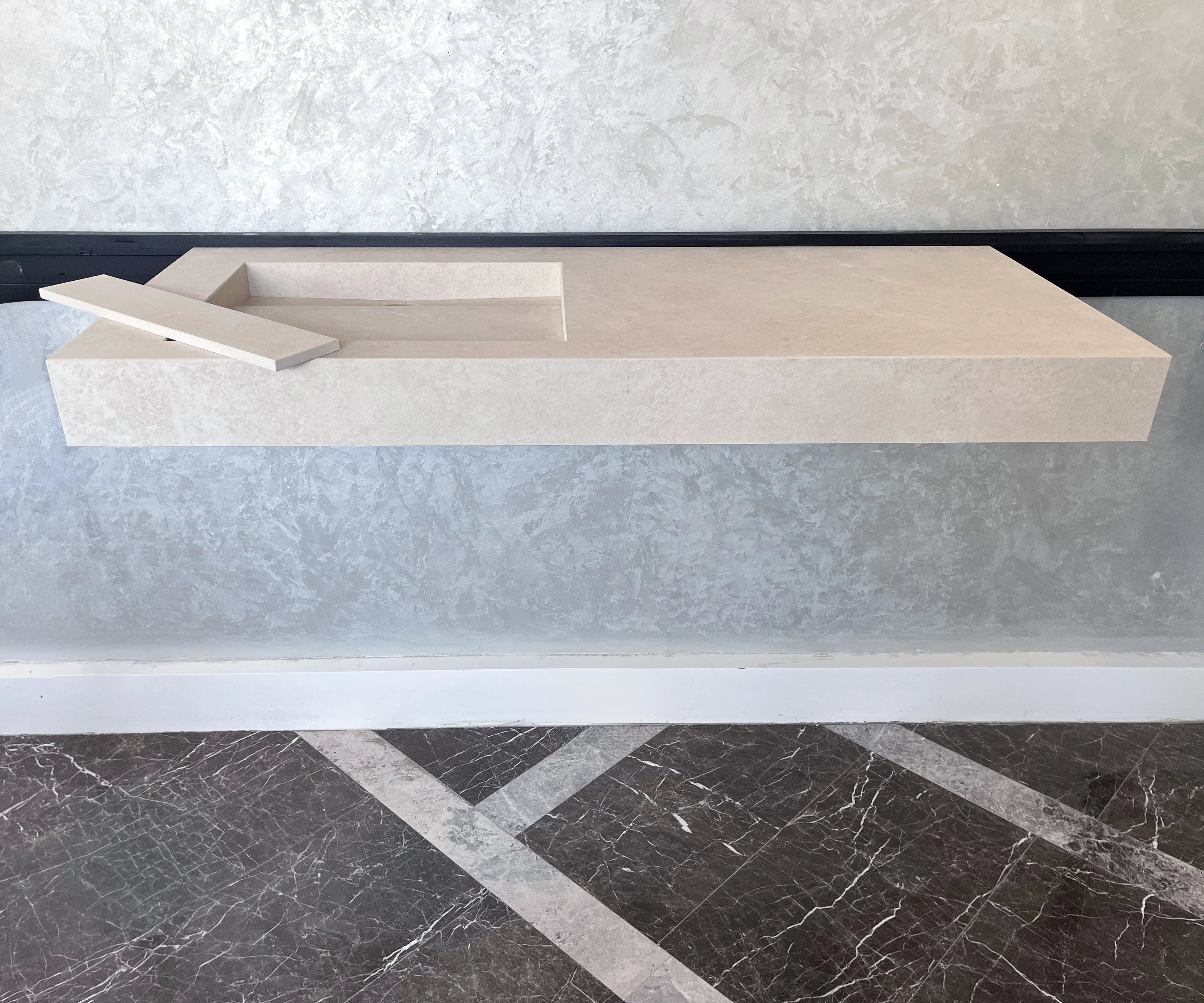 HANDCRAFTED INFINITY CHIANCA DI OSTUNI HIGH ENGINEERED PORCELAIN SINK (ES-044) - Image 3