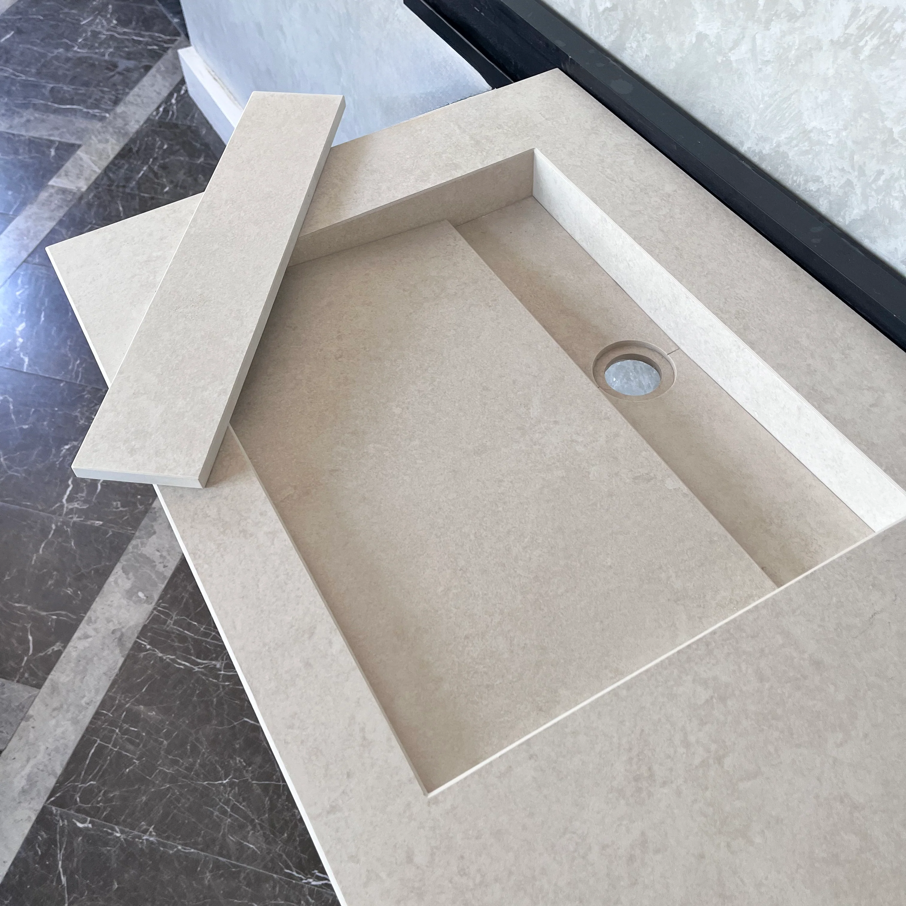 HANDCRAFTED INFINITY CHIANCA DI OSTUNI HIGH ENGINEERED PORCELAIN SINK (ES-044) - Image 4