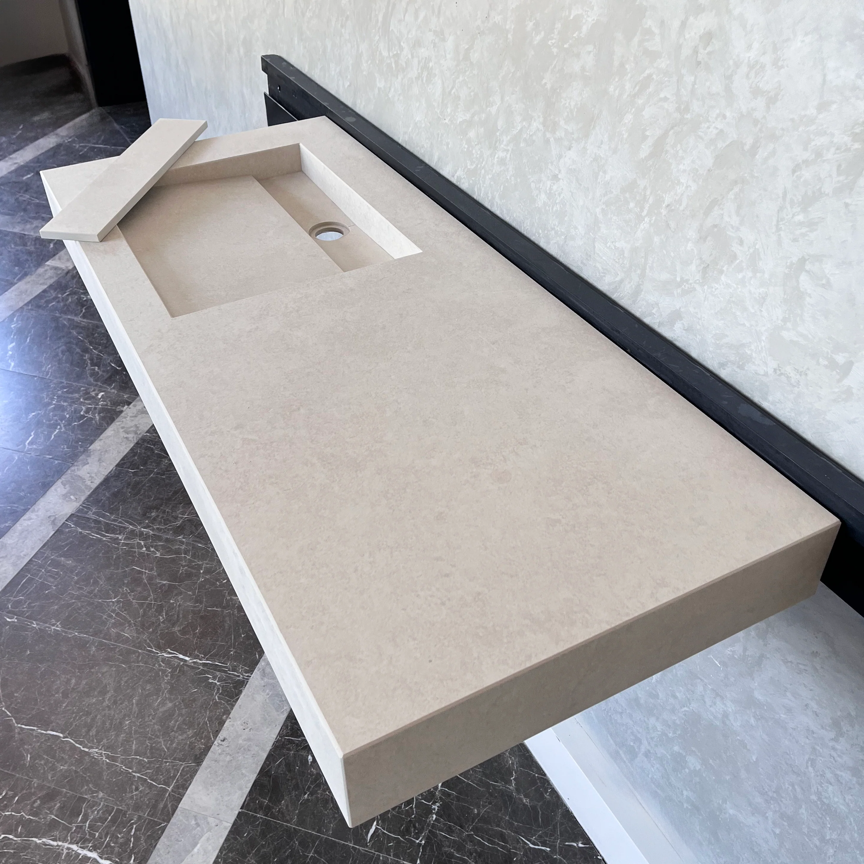 HANDCRAFTED INFINITY CHIANCA DI OSTUNI HIGH ENGINEERED PORCELAIN SINK (ES-044) - Image 5