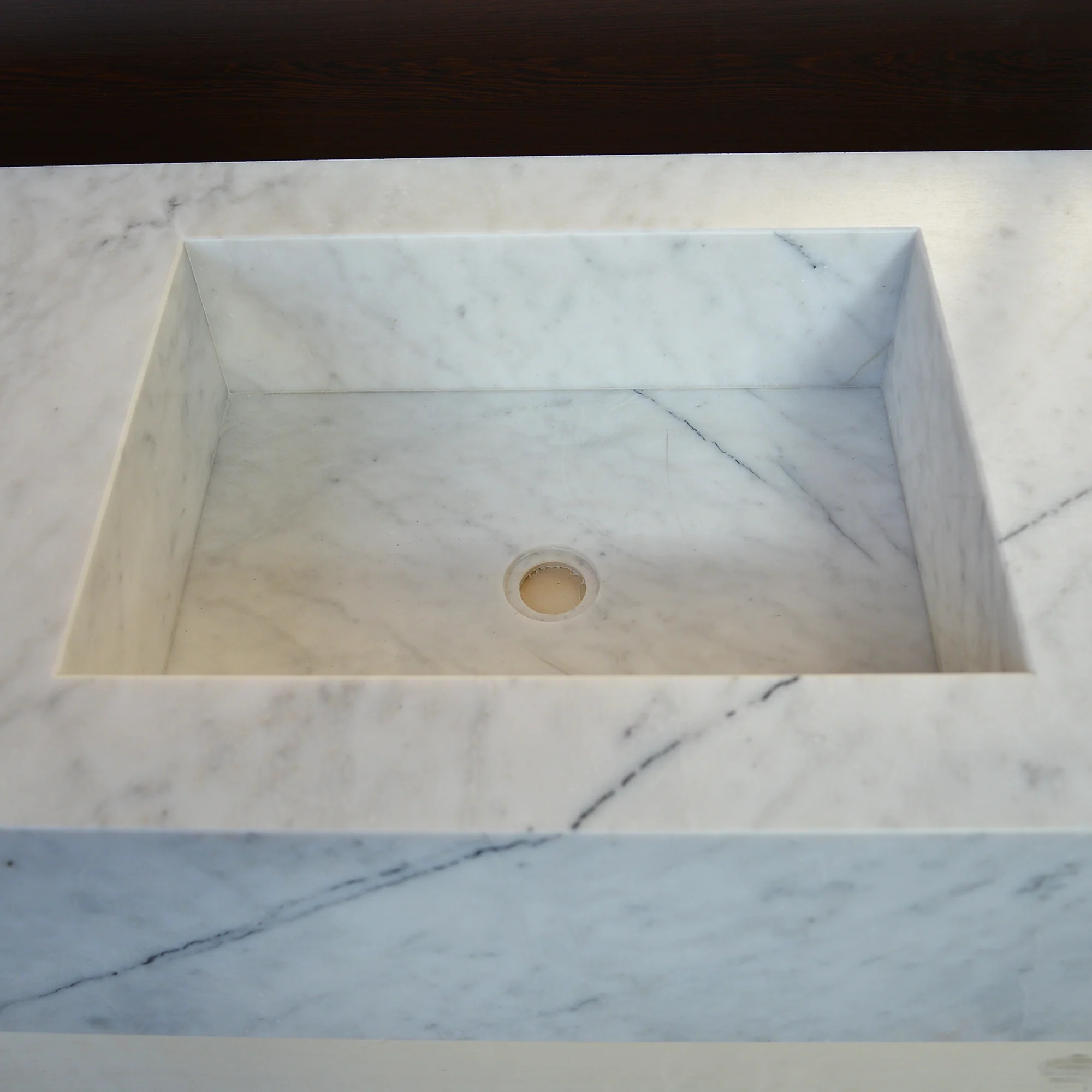 HANDCRAFTED LILAC CUSTOM MARBLE SINK (NS-222) - Image 9