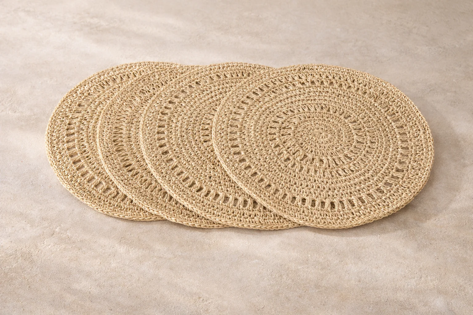 Malibu Natural Jute Placemats - 15" - Image 4