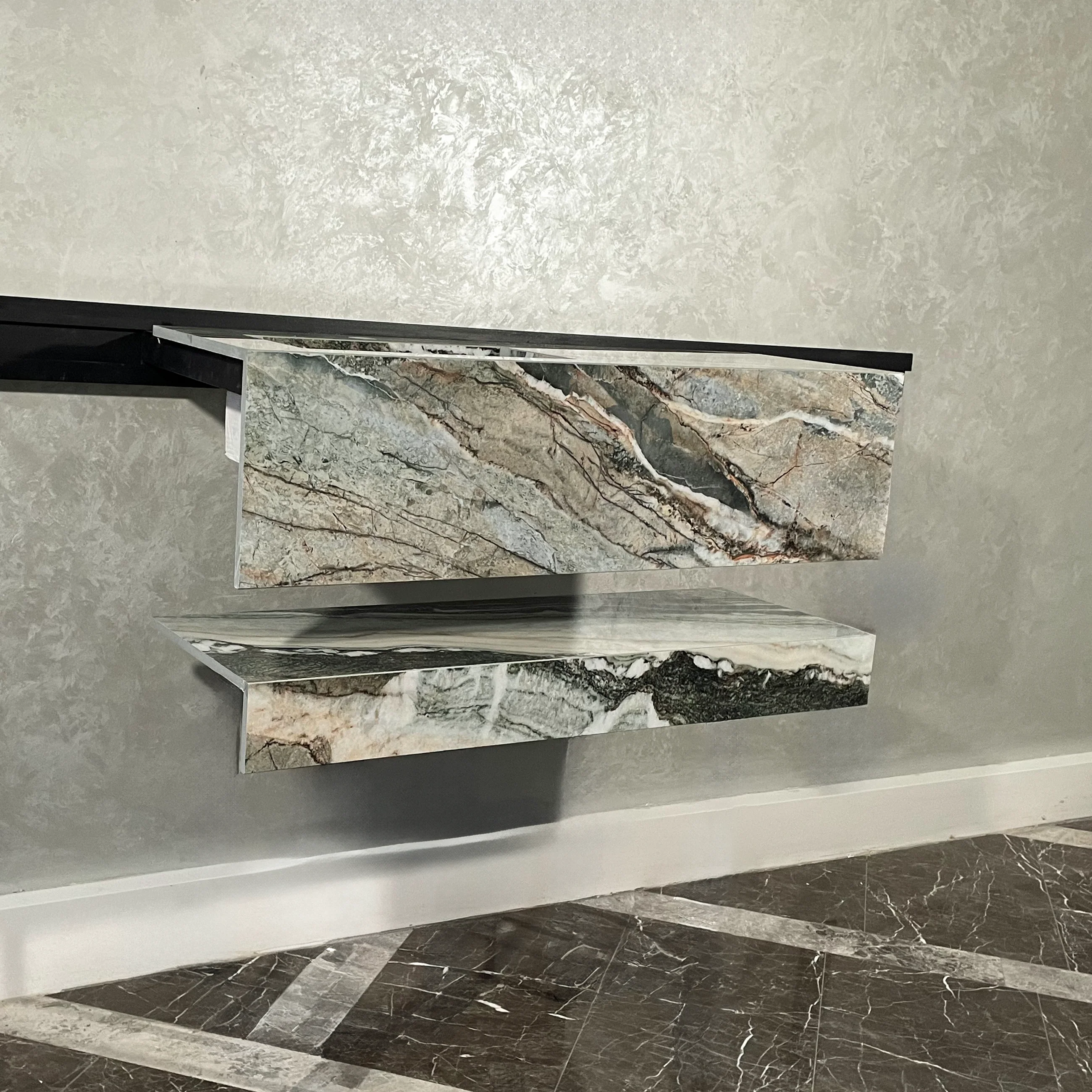 HANDCRAFTED PEACOCK HIGH ENGINEERED PORCELAIN SINK (ES-054) - Image 2