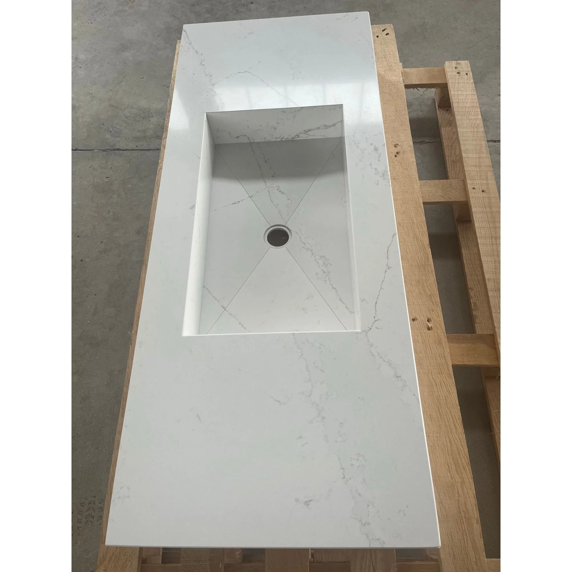 HANDCRAFTED QUARTZ SINK (QU-050) - Image 4