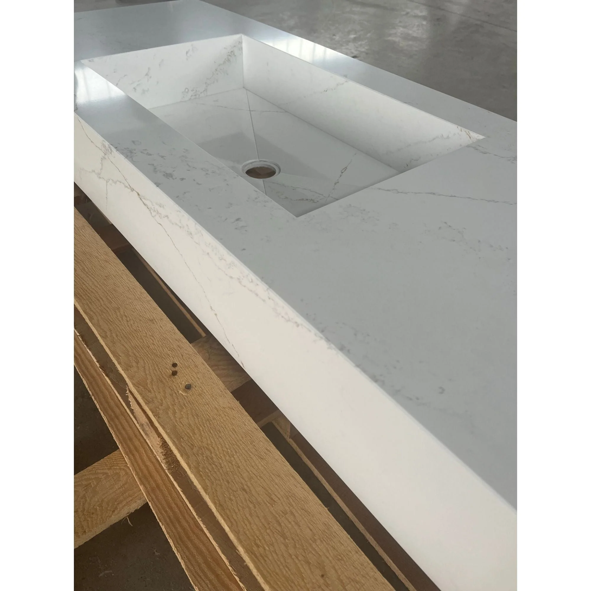 HANDCRAFTED QUARTZ SINK (QU-050) - Image 6