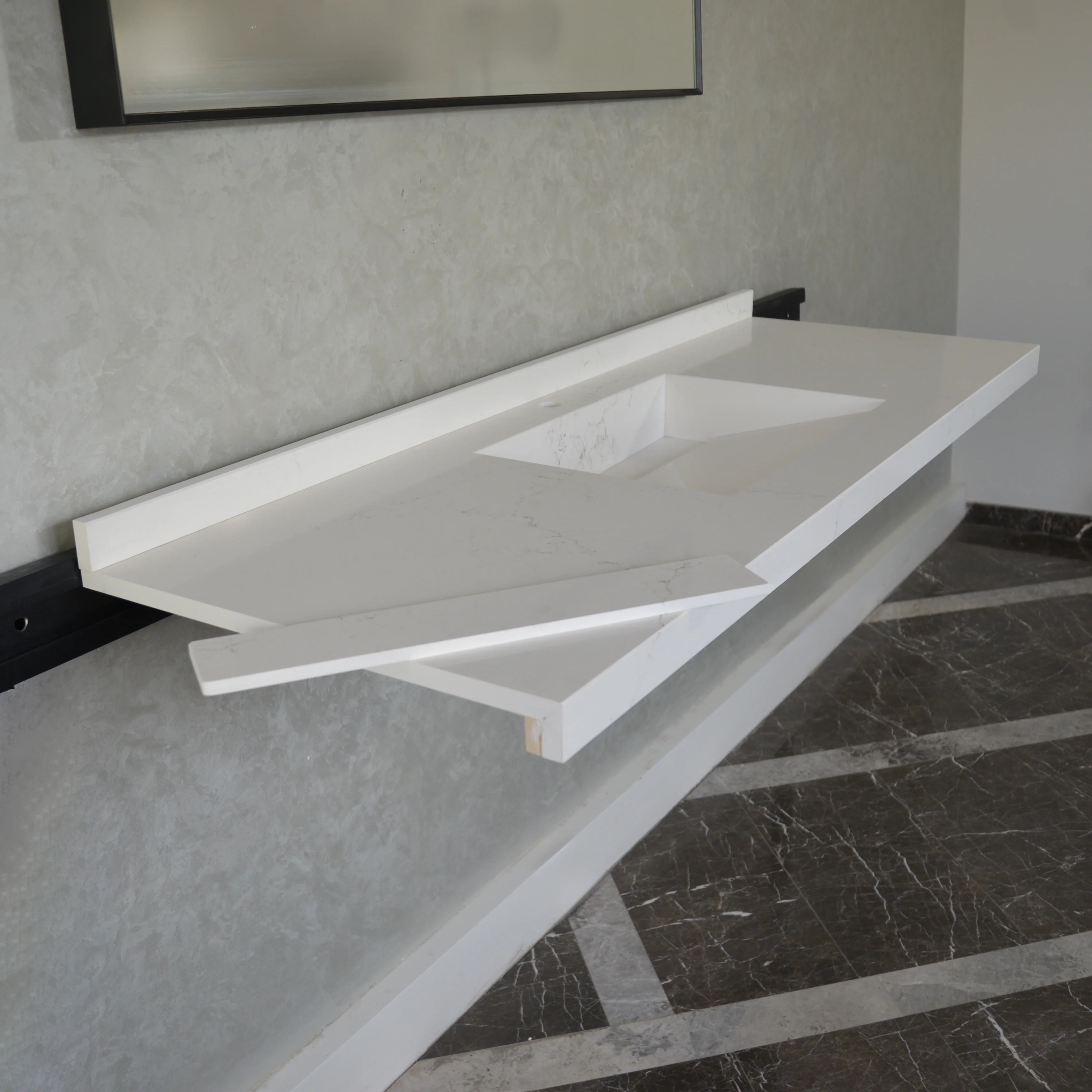 HANDCRAFTED QUARTZ SINK (QU-080) - Image 6