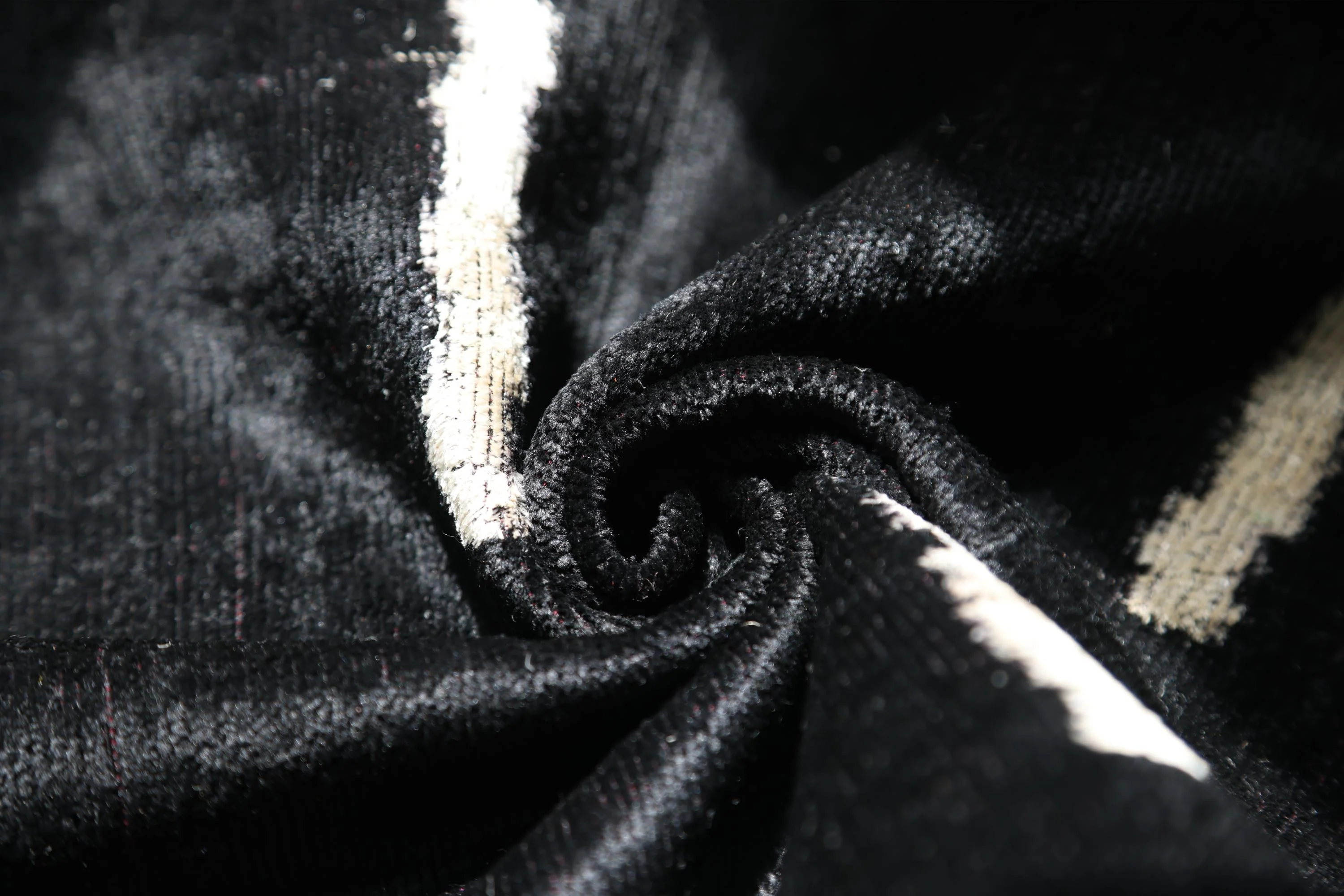 Handmade Black Silk Velvet Pillow 20x20 – Minimalist Modern Designer Cushion - Image 2