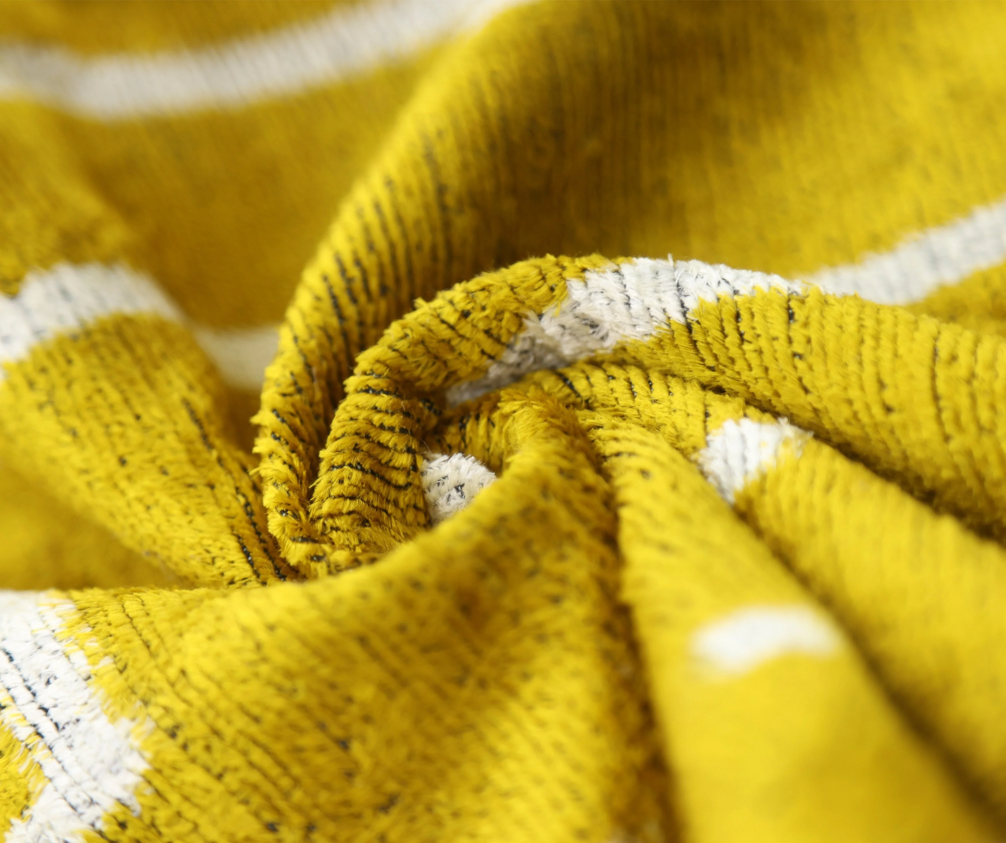 Handmade Mustard Yellow Velvet Lumbar Pillow 16x24 – Modern Geometric Designer Cushion - Image 2