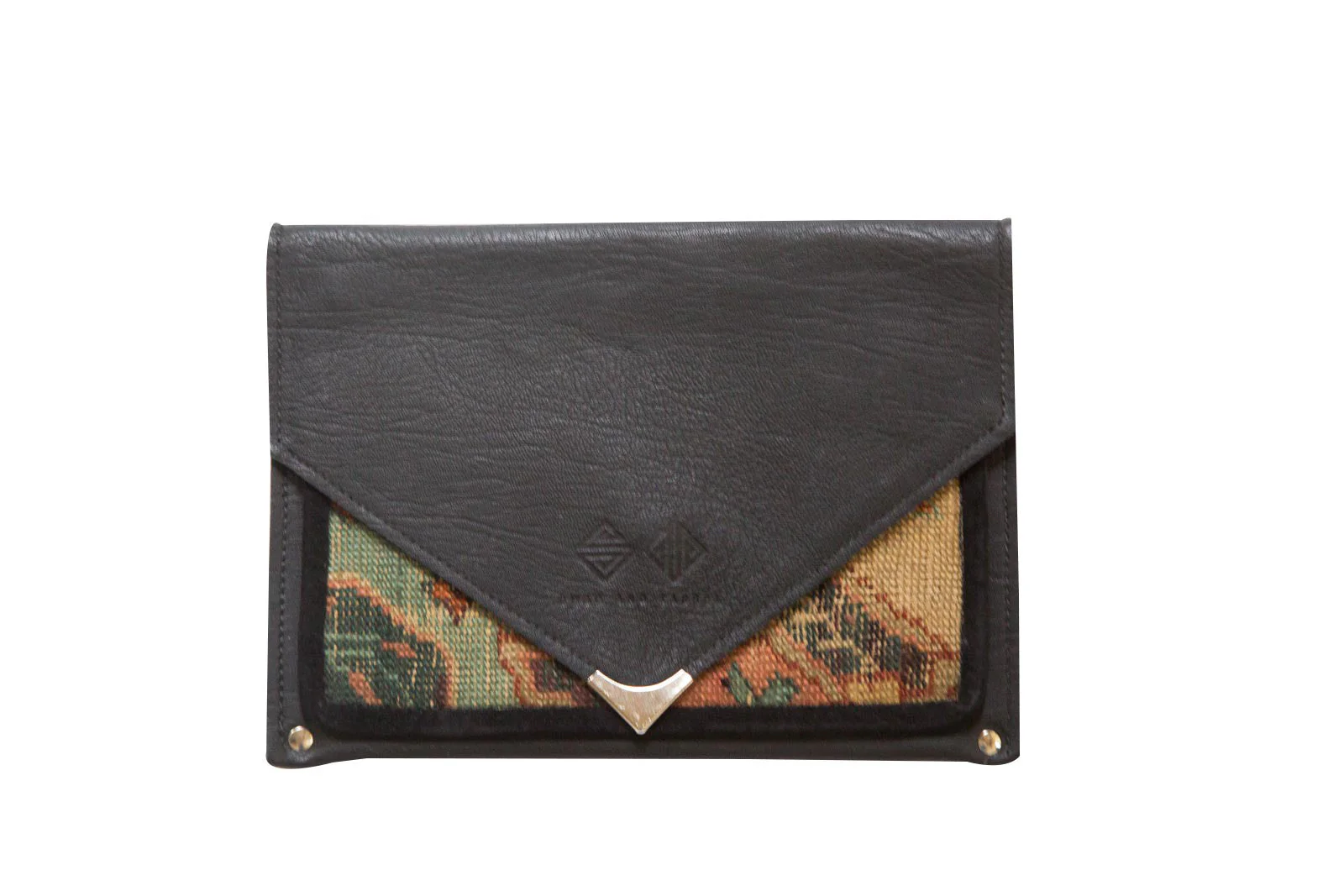 Handmade Rug Fragment Clutch - Image 2