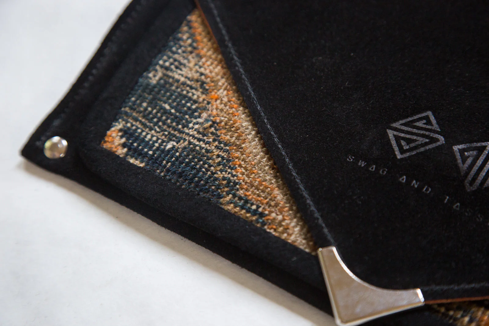 Handmade Rug Fragment Clutch - Image 2