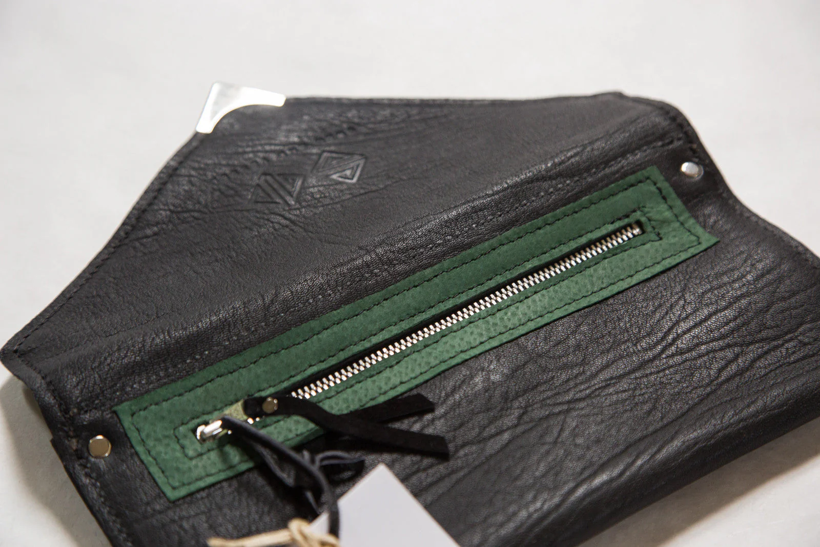 Handmade Rug Fragment Clutch - Image 5