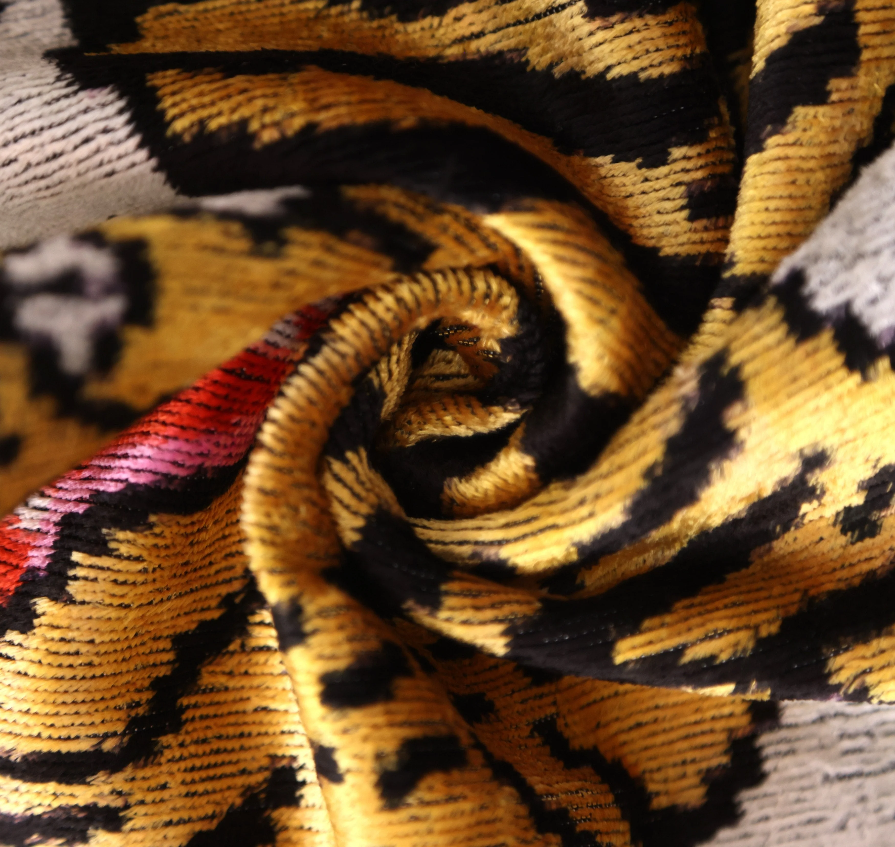 Handmade Tiger Design Velvet Lumbar Pillow 16x24 – Bold Artisan Statement Cushion - Image 7