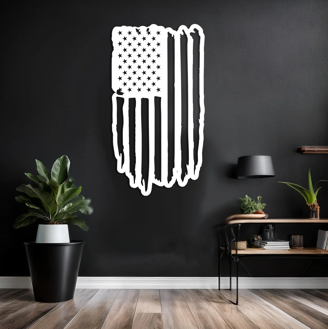 Hanging American Flag - Image 8