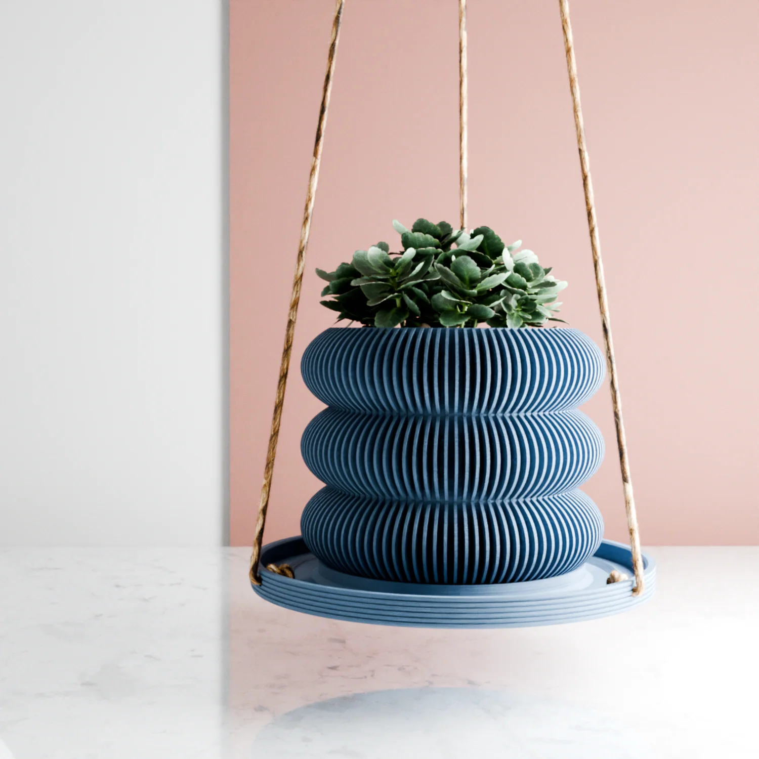 Hanging Plant Pot Tray | PUDDLE - Image 2
