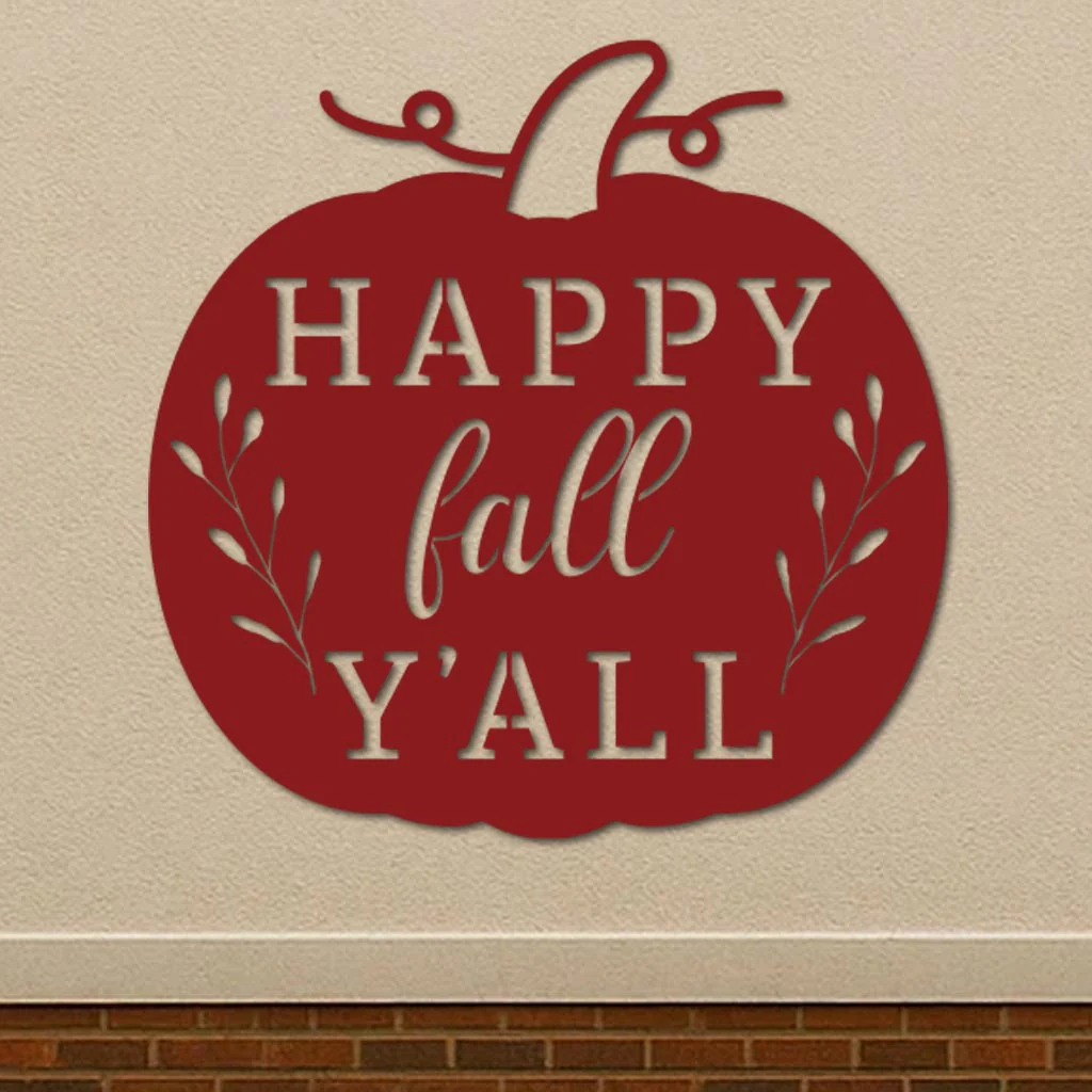 Happy Fall Y'all Sign - Image 9