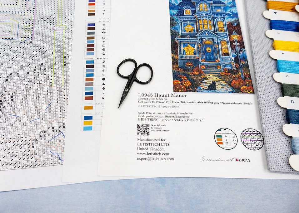 Haunt Manor L9945 Counted Cross Stitch Kit - Image 5