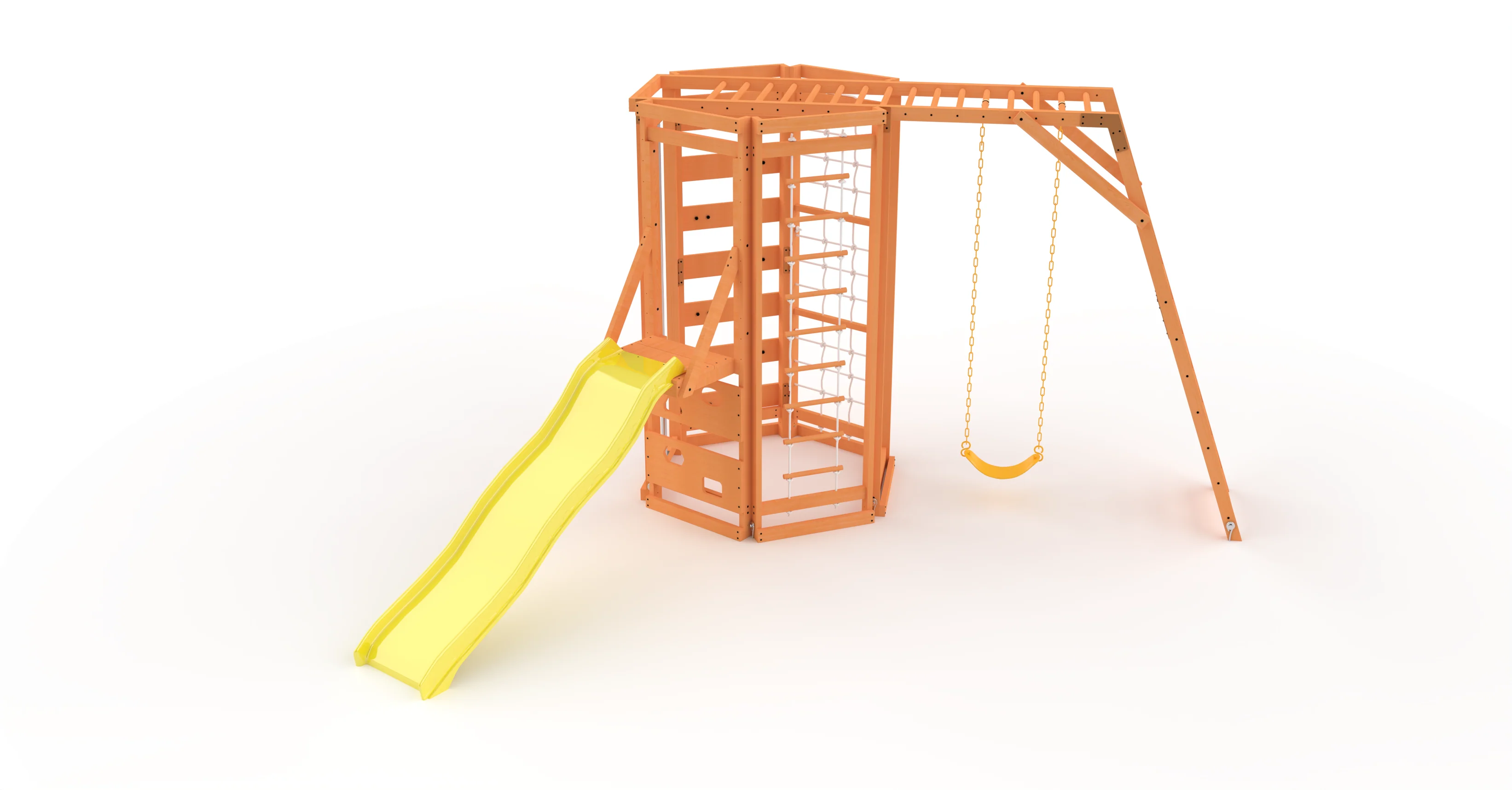 Hawthorn Slide Attachment – Durable Outdoor Slide for Playsets & Swings - Image 3