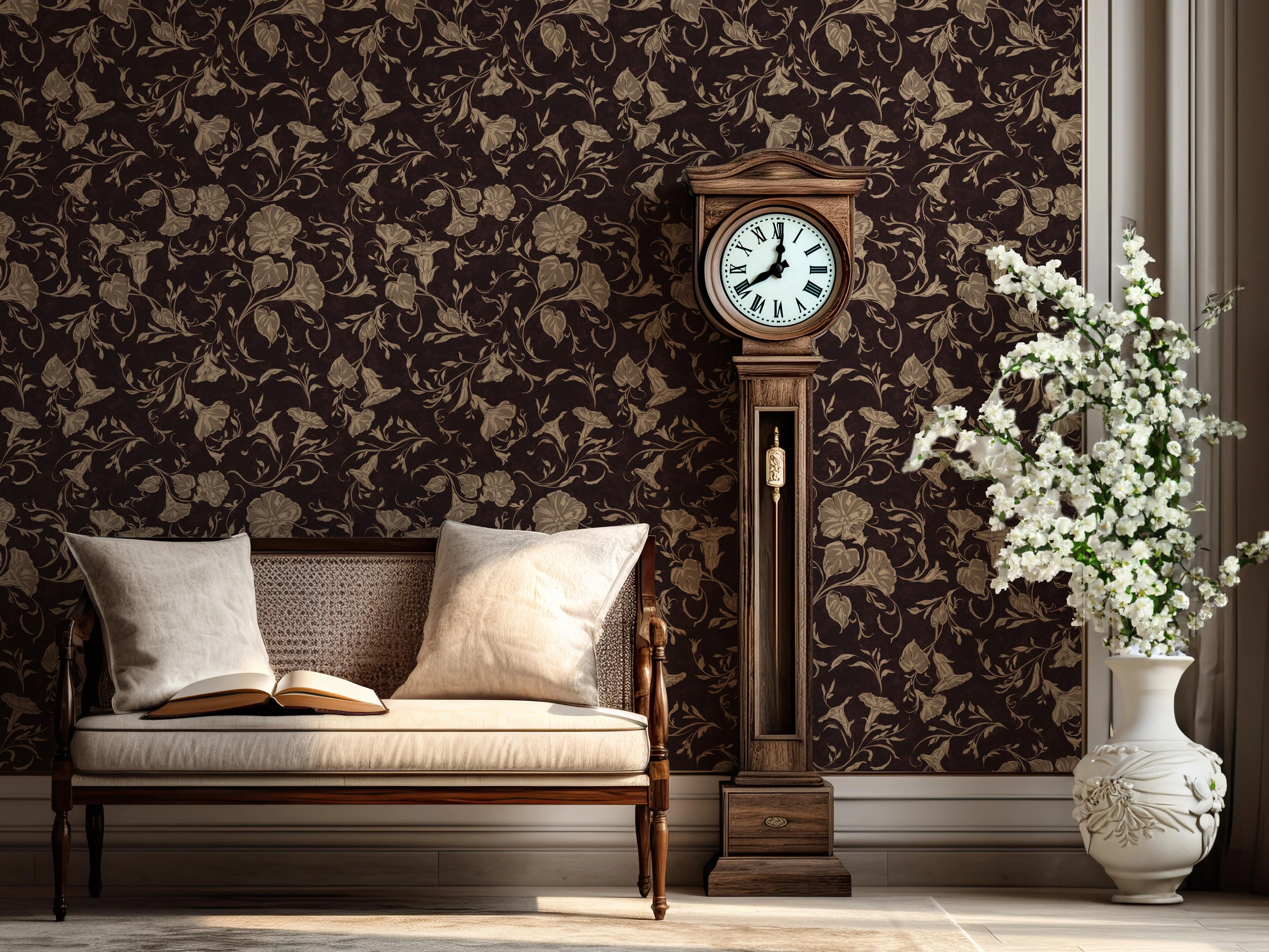 Hawthorne Bloom Wallpaper by Safari Natalia x Taddy Mikelaites - Image 33