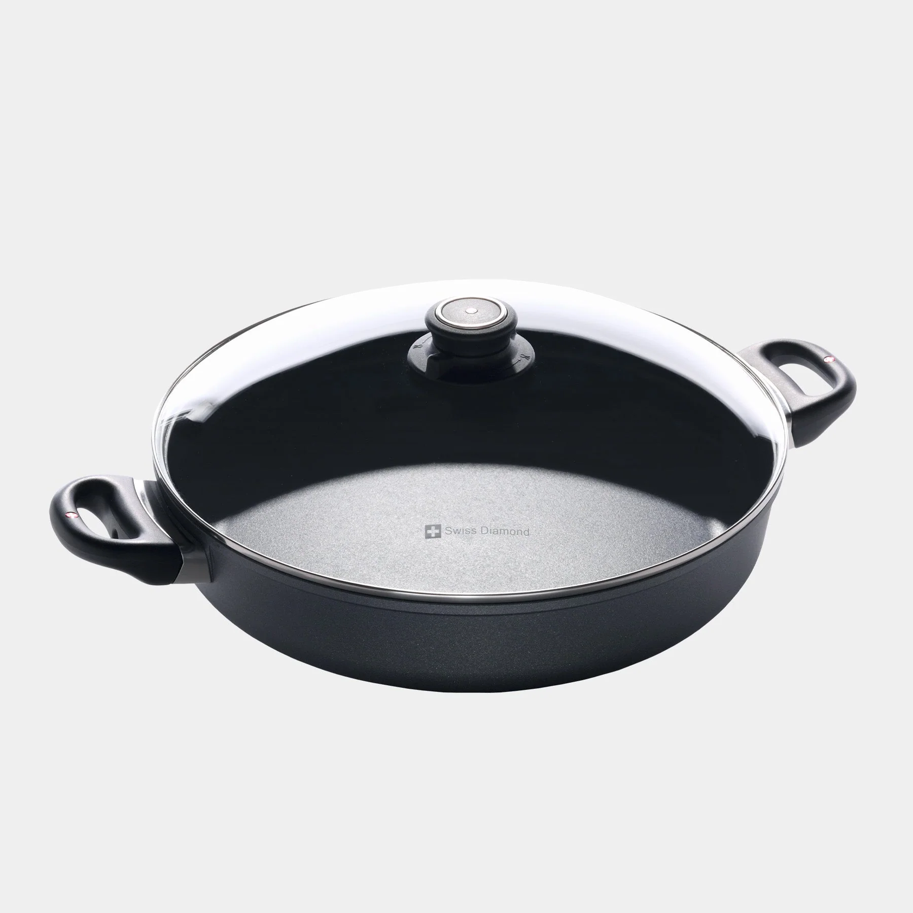 HD Nonstick Sauteuse with Glass Lid - Induction - Image 2