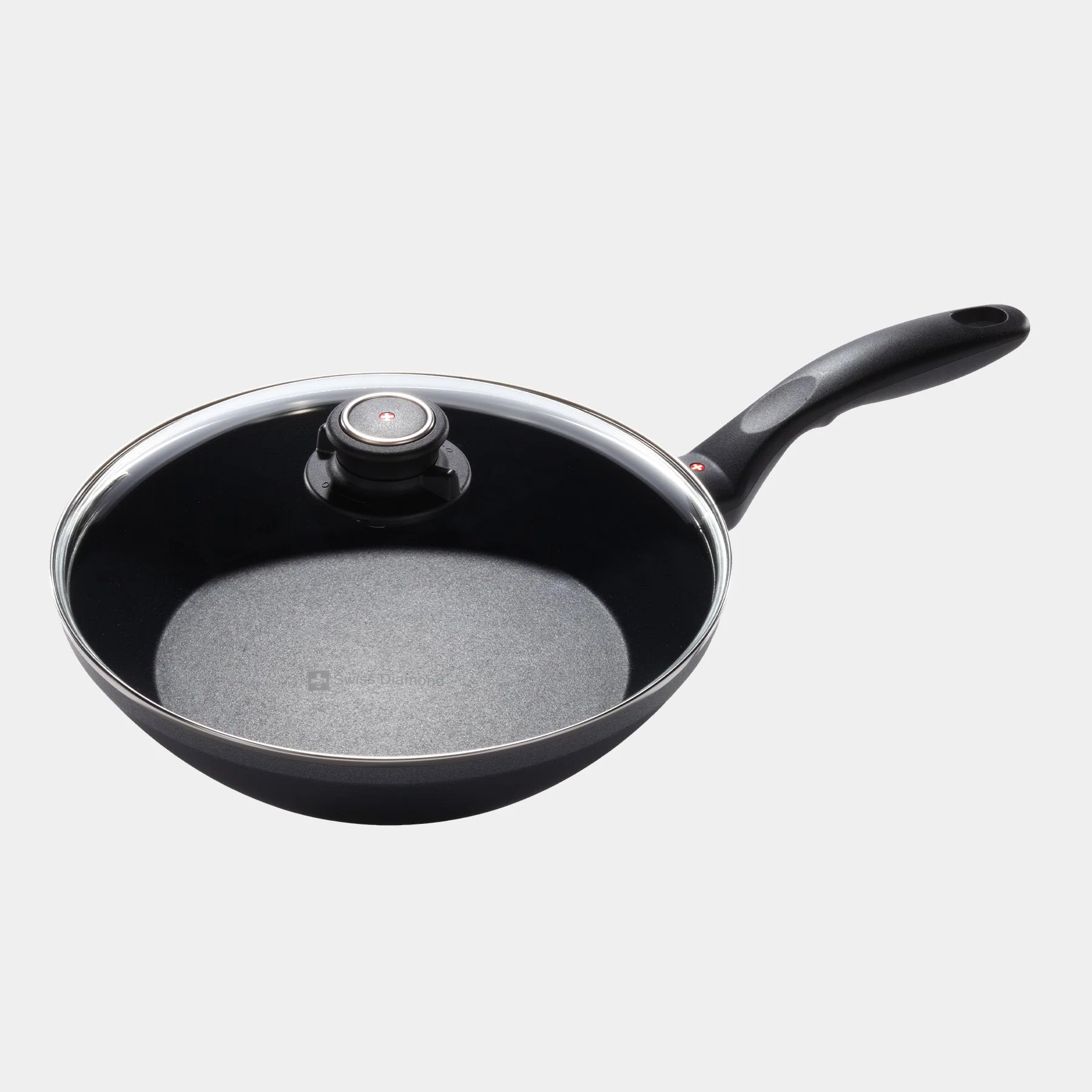 HD Nonstick Stir-Fry Pan with Glass Lid - Image 4