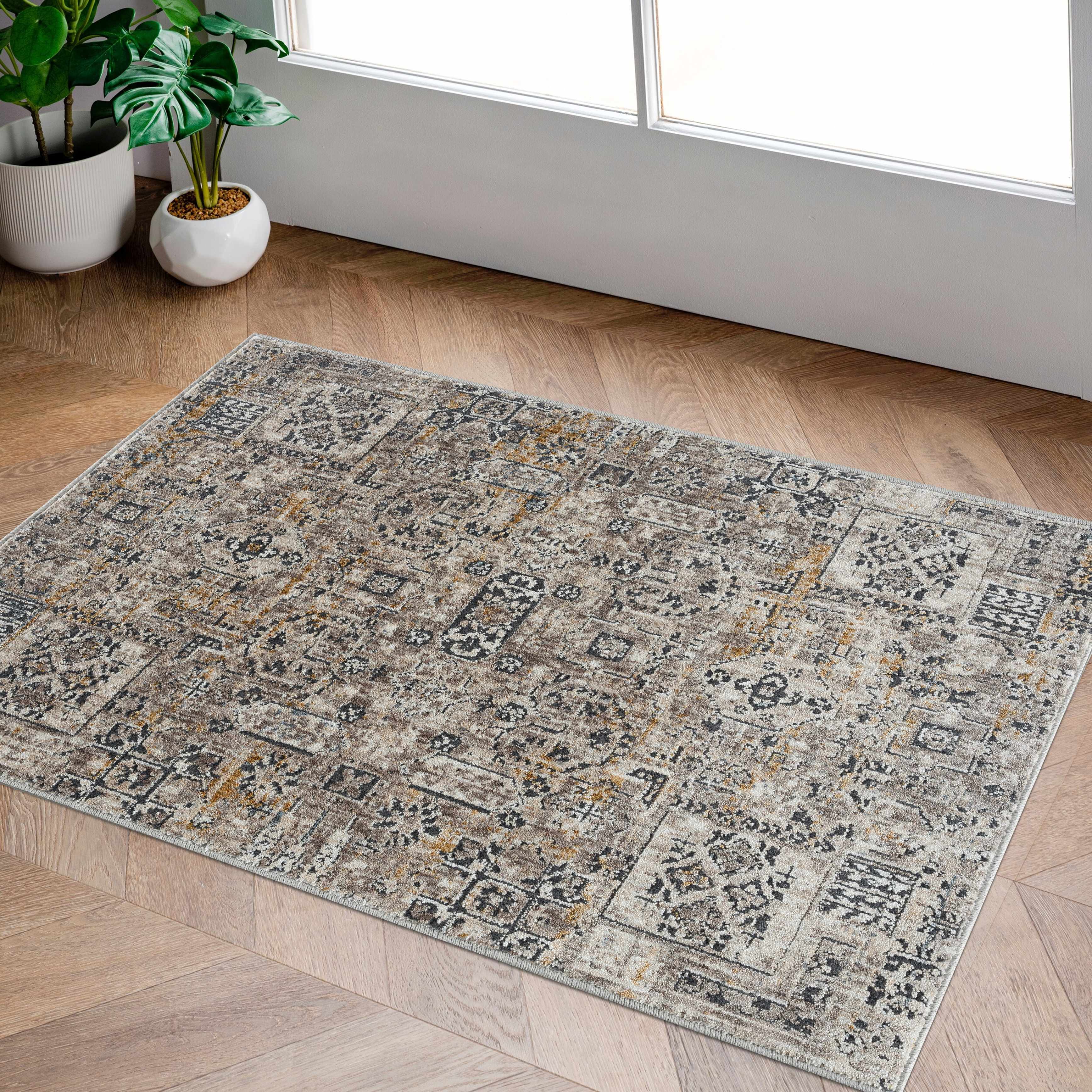 Heacham Luxe Fringe Rug - Clearance - Image 12