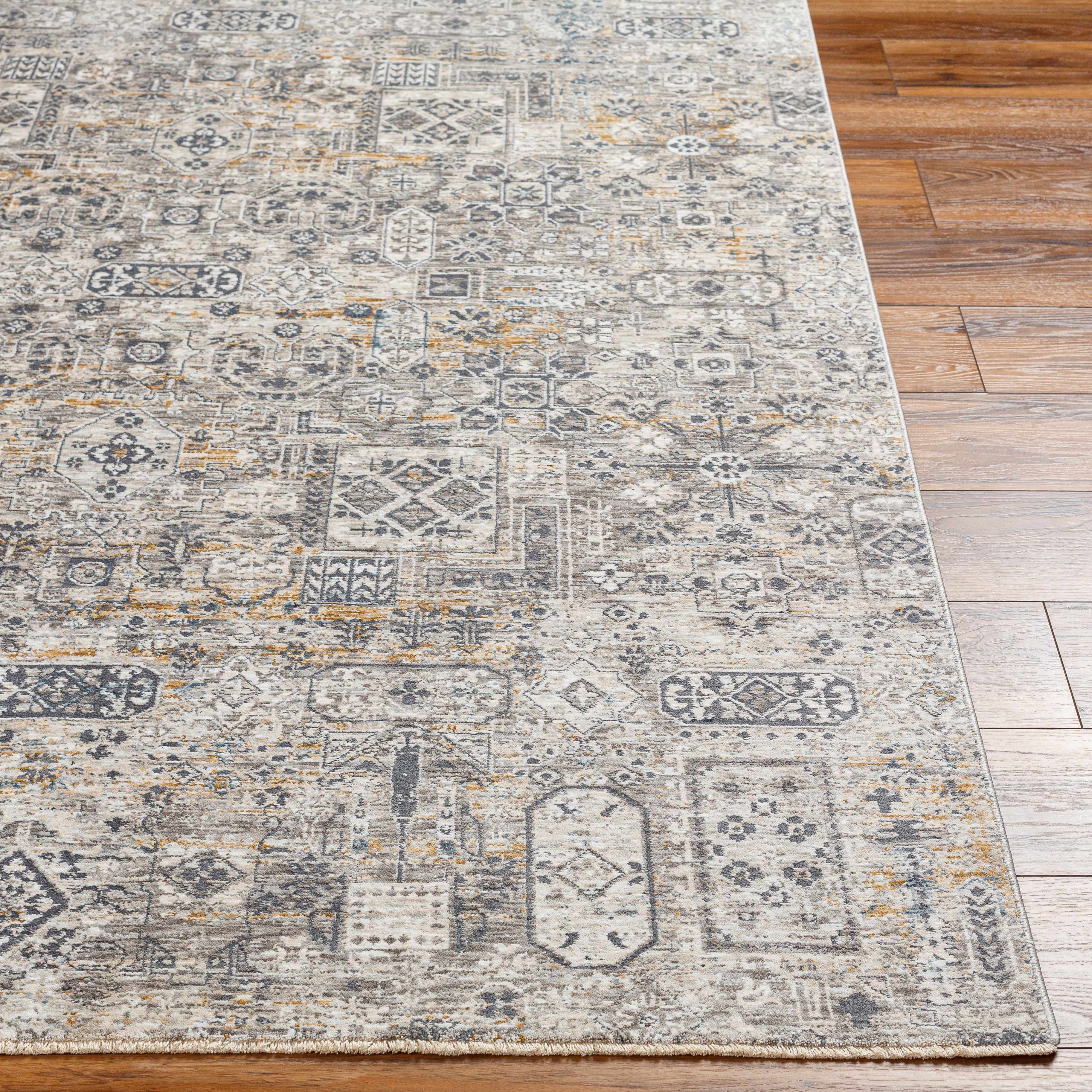 Heacham Luxe Fringe Rug - Clearance - Image 5