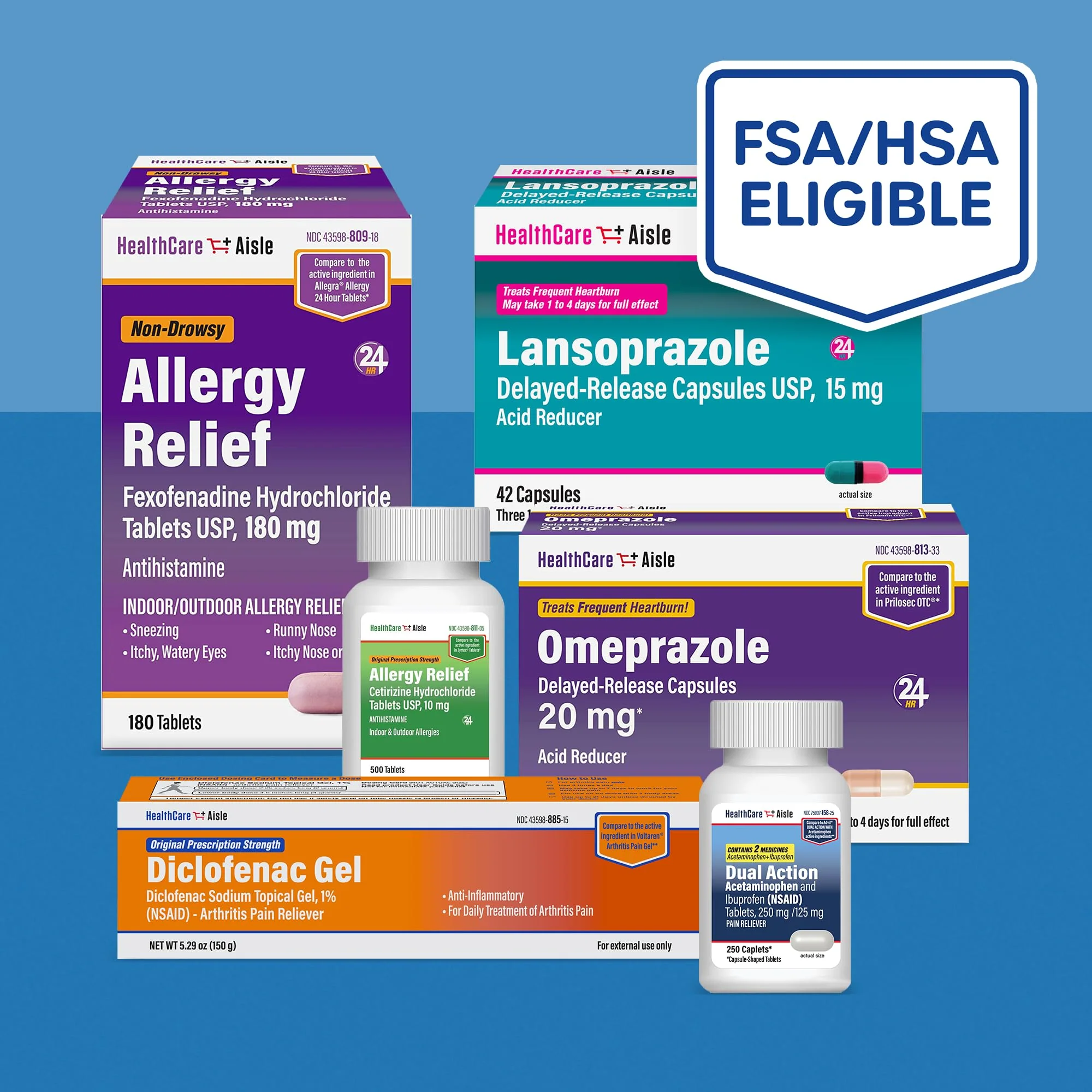 HealthCareAisle Allergy Relief - Loratadine 10 mg Orally Disintegrating Tablets USP - 30 Tablets - Original Prescription Strength  Allergy Medication, 24-Hour Relief - Image 2