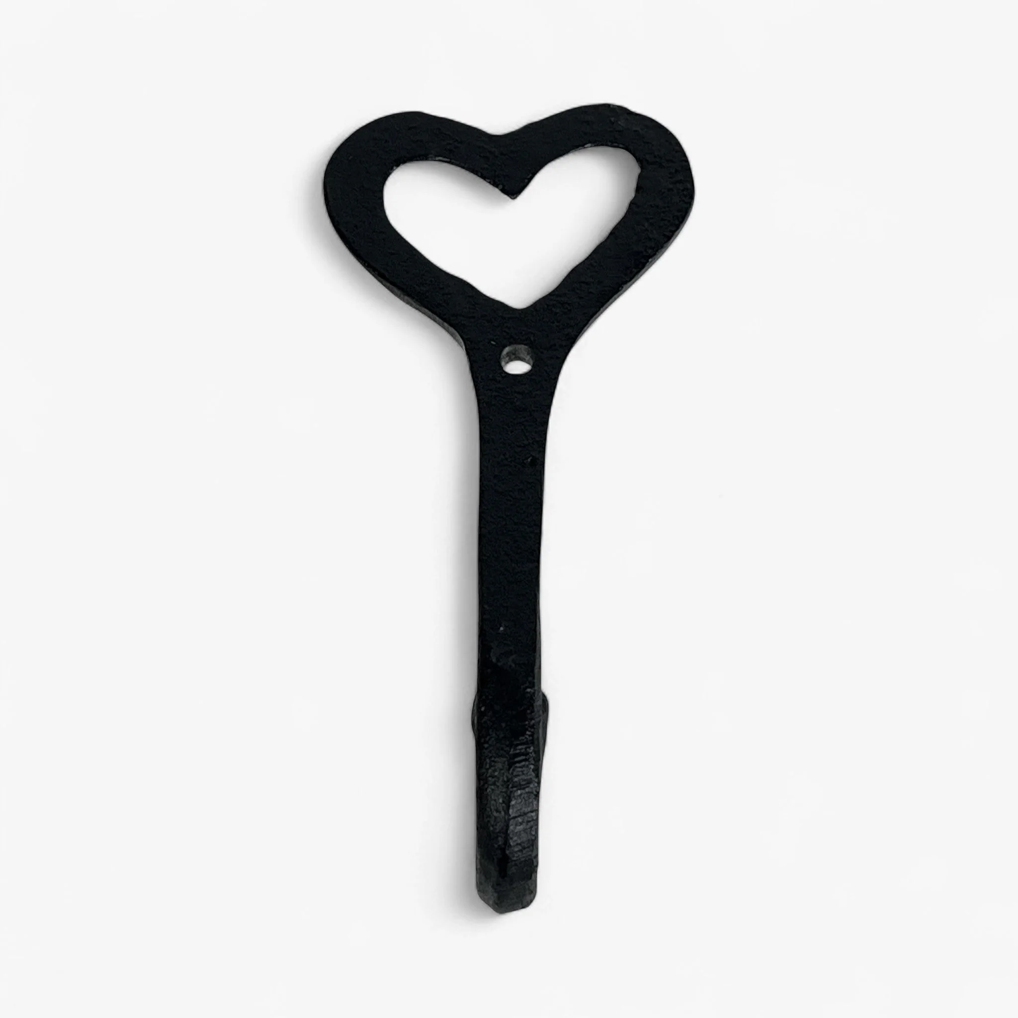 Heart Hook Cast Iron Wall Mounted Decorative Hanger - Image 3