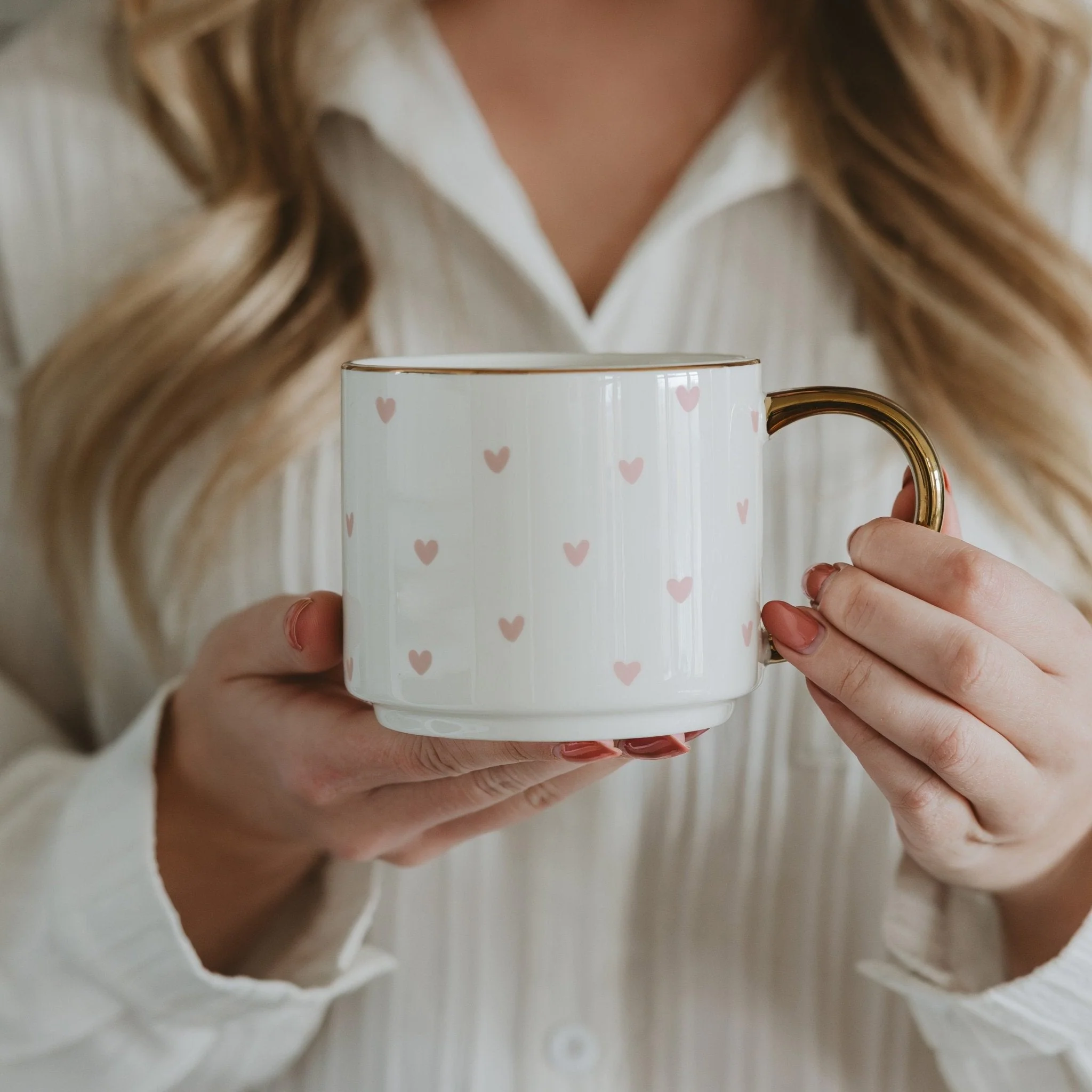 Hearts 14 oz Coffee Mug - Image 4