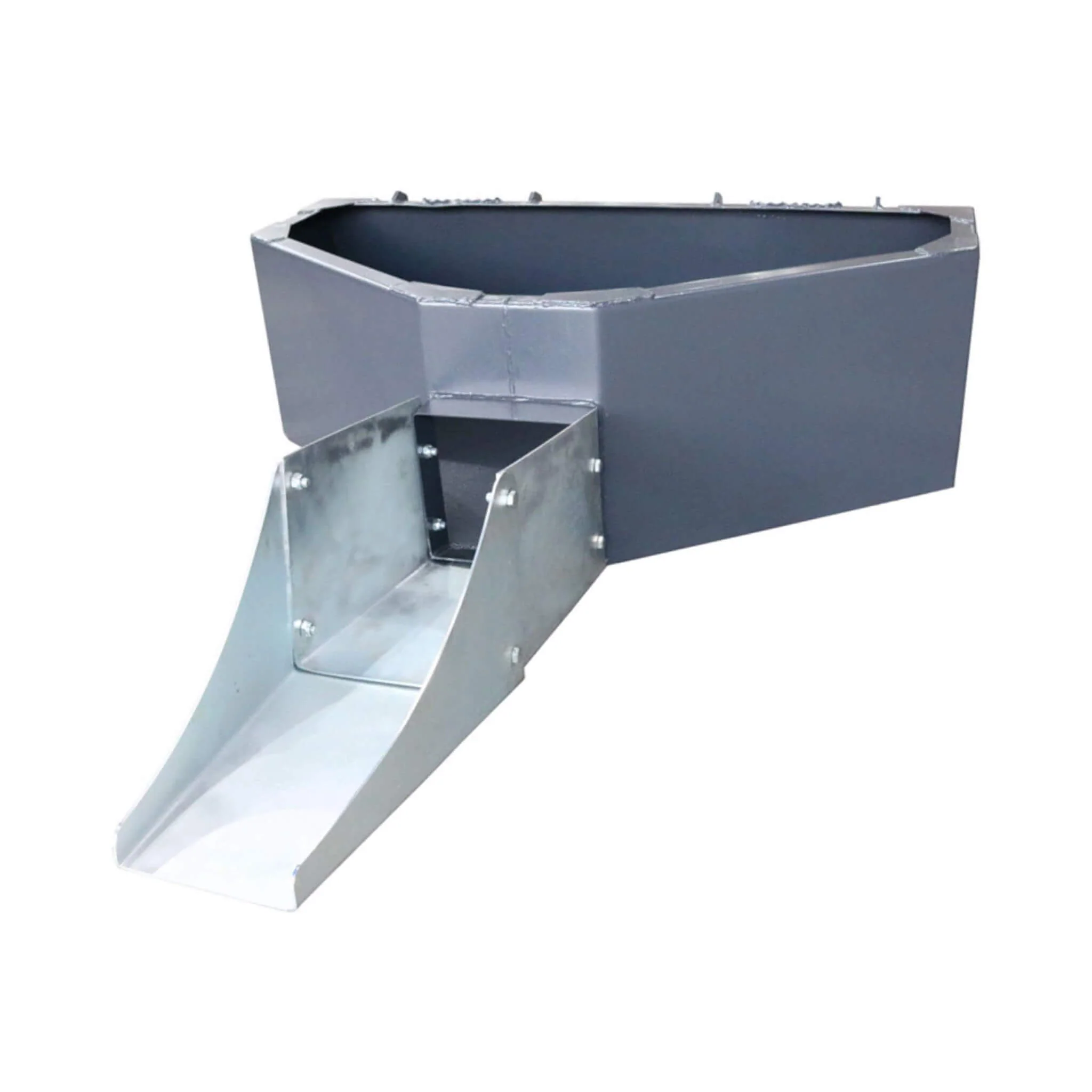 Heavy-Duty 1/2 Yard Cement And Concrete Bucket Skid Steer Attachment (SAK49063) - Image 5