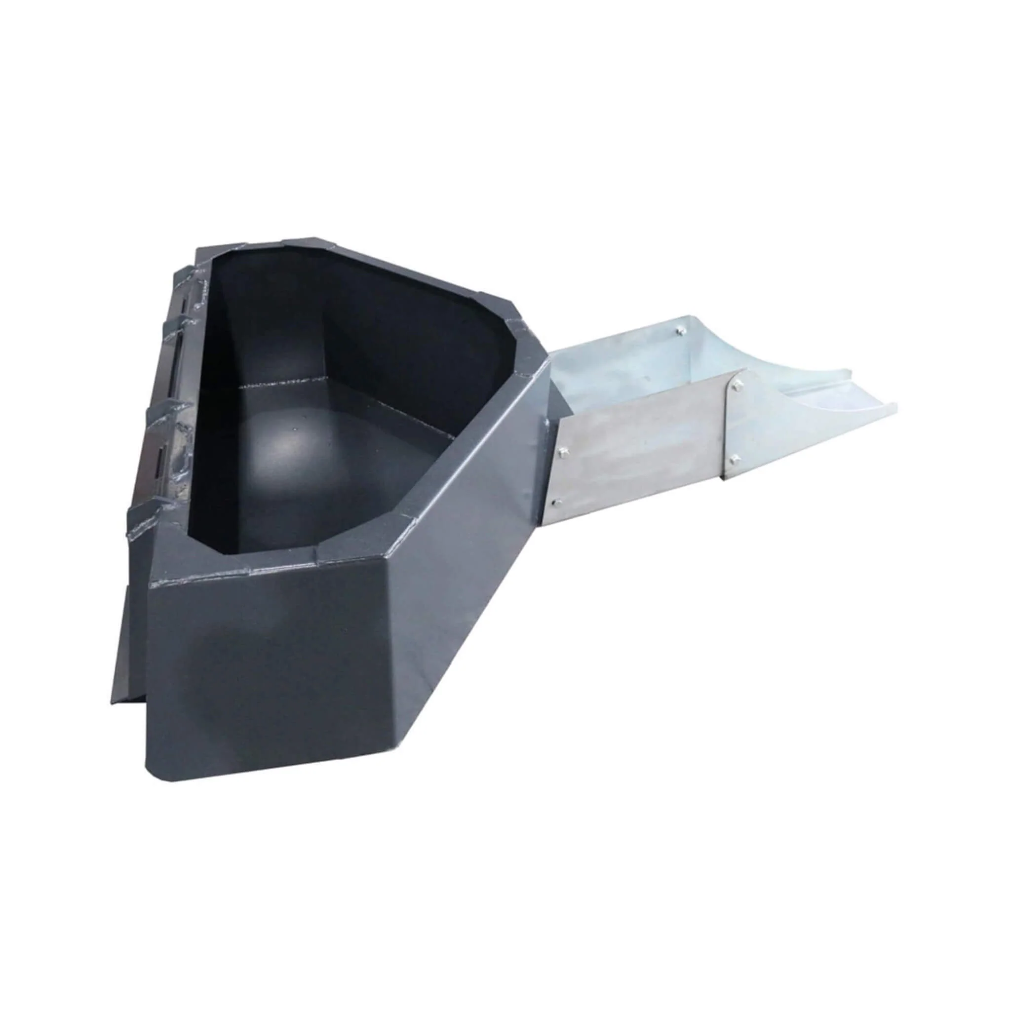 Heavy-Duty 1/2 Yard Cement And Concrete Bucket Skid Steer Attachment (SAK49063) - Image 6