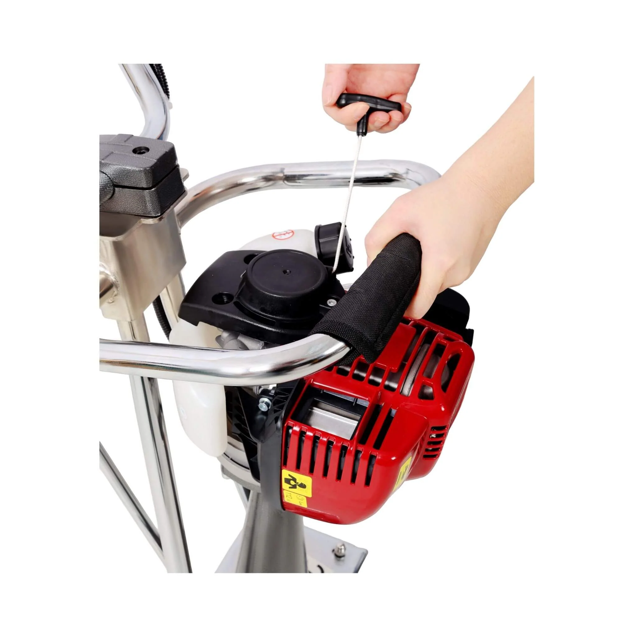 Heavy-Duty 1.5HP 38CC 4-Stroke Gas-Powered Concrete Screed For Concrete Finishing (SAK58769) - Image 6