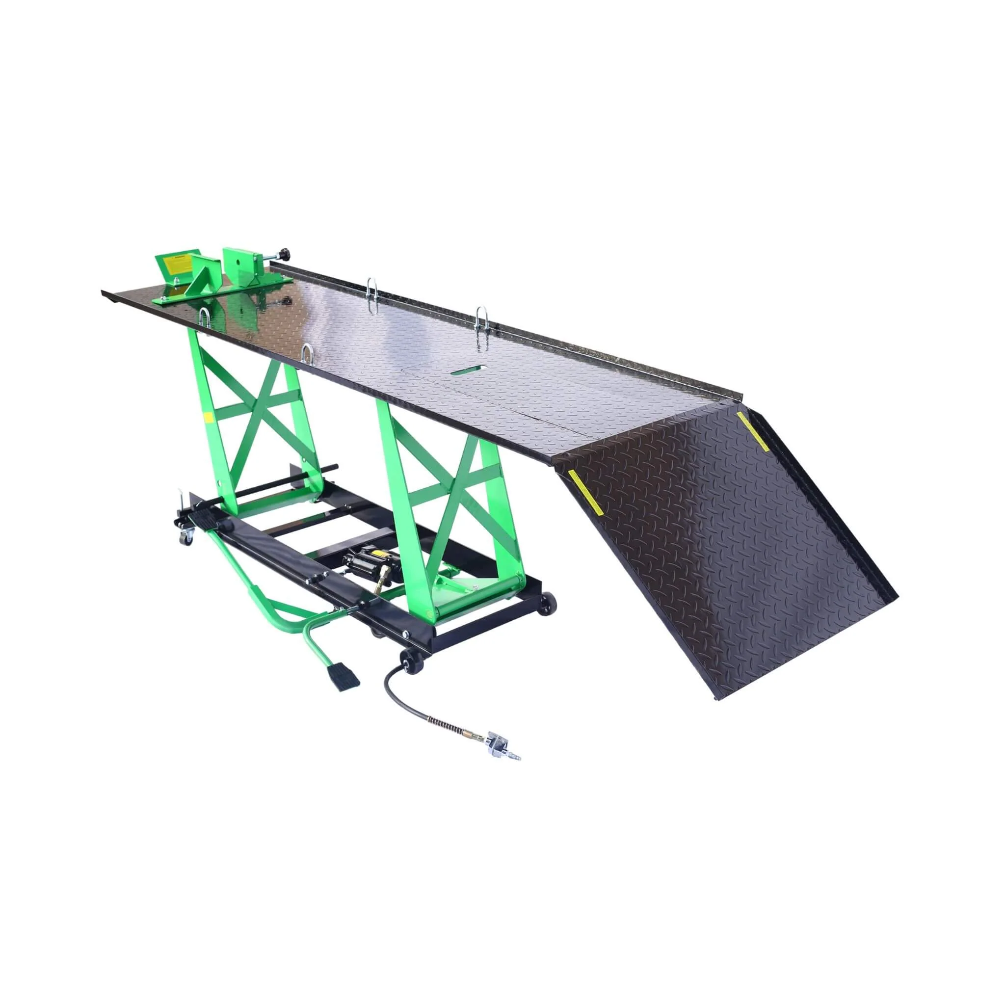 Heavy-Duty 1000LBS Air Hydraulic Motorcycle ATV Lift Jack Table (SAK78351) - Image 13