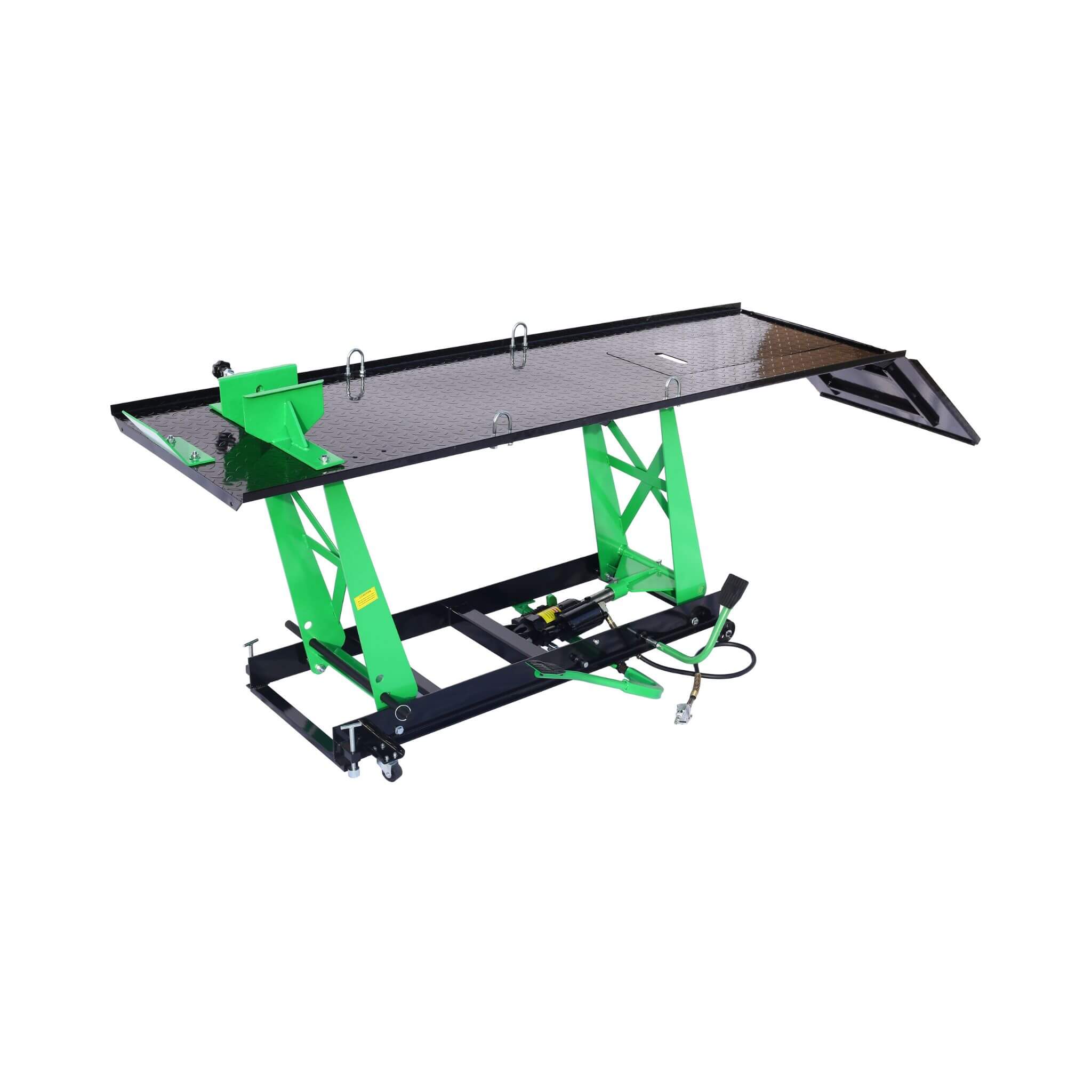 Heavy-Duty 1000LBS Air Hydraulic Motorcycle ATV Lift Jack Table (SAK78351) - Image 4
