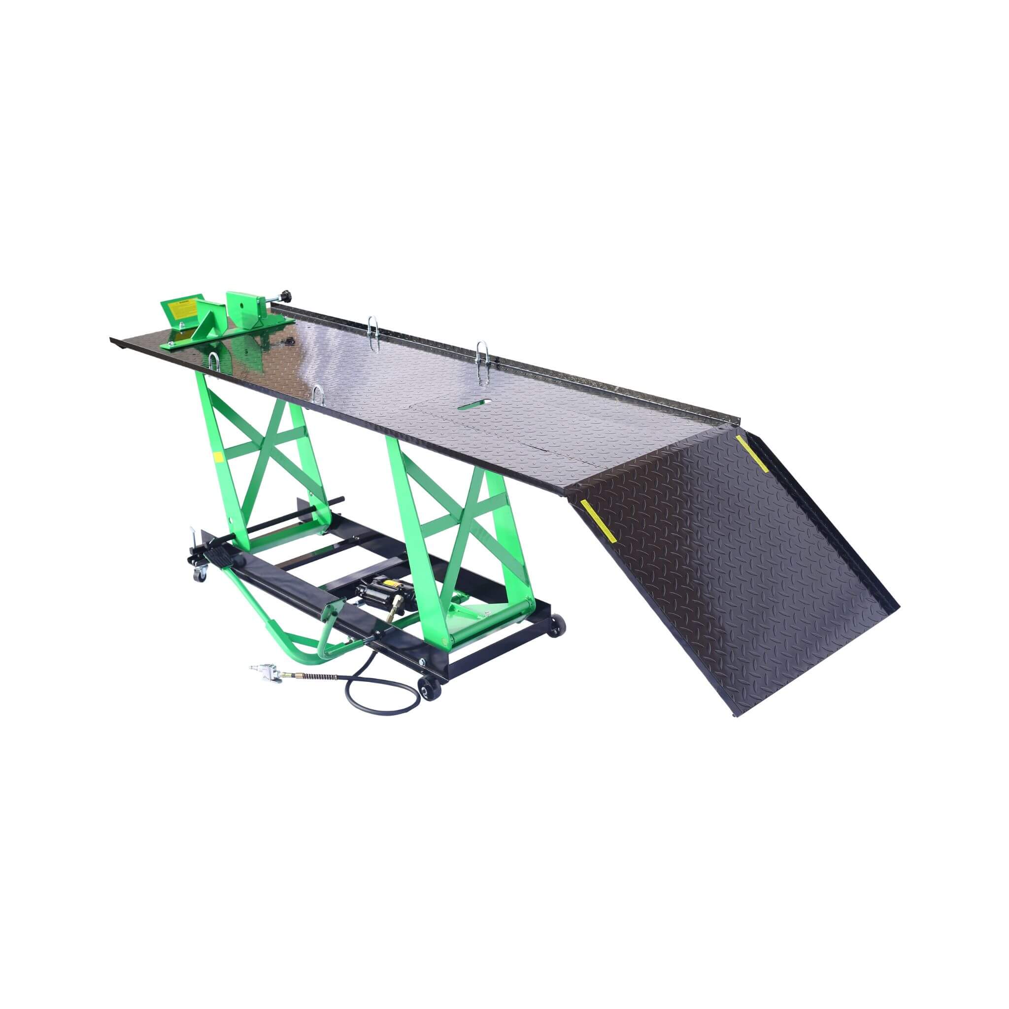Heavy-Duty 1000LBS Air Hydraulic Motorcycle ATV Lift Jack Table (SAK78351) - Image 6