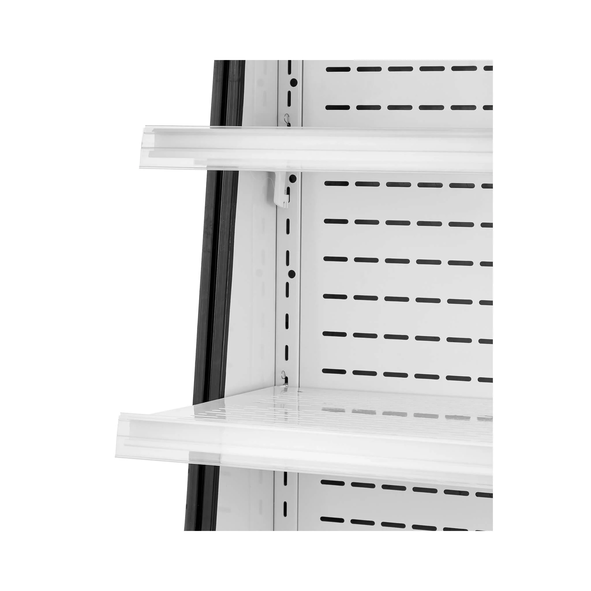 Heavy-Duty 12 Cu.Ft 2-Tier Open-Air Industrial Display Merchandiser Cooler (SAK14832) - Image 4