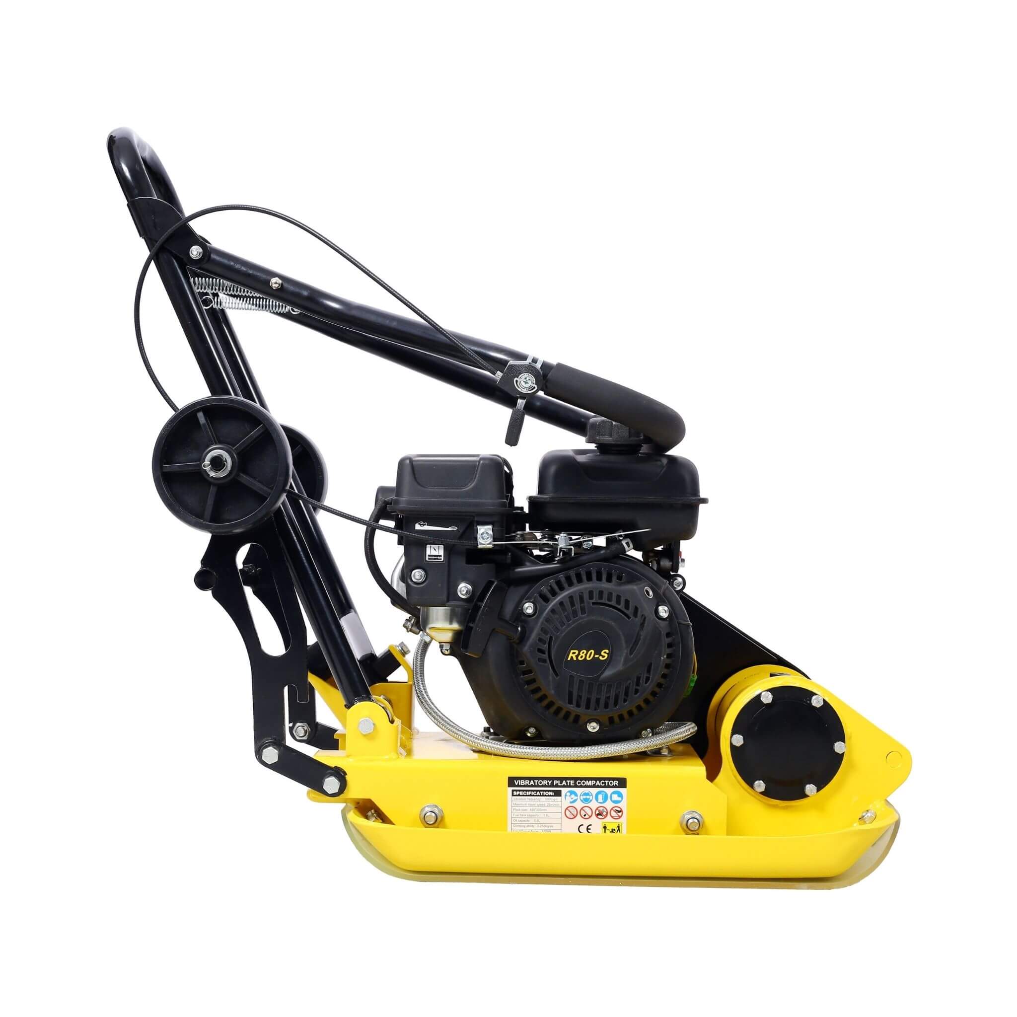 Heavy-Duty 2.5HP 79CC 8200N Gas-Powered Plate Compactor Machine (SAK58492) - Image 10