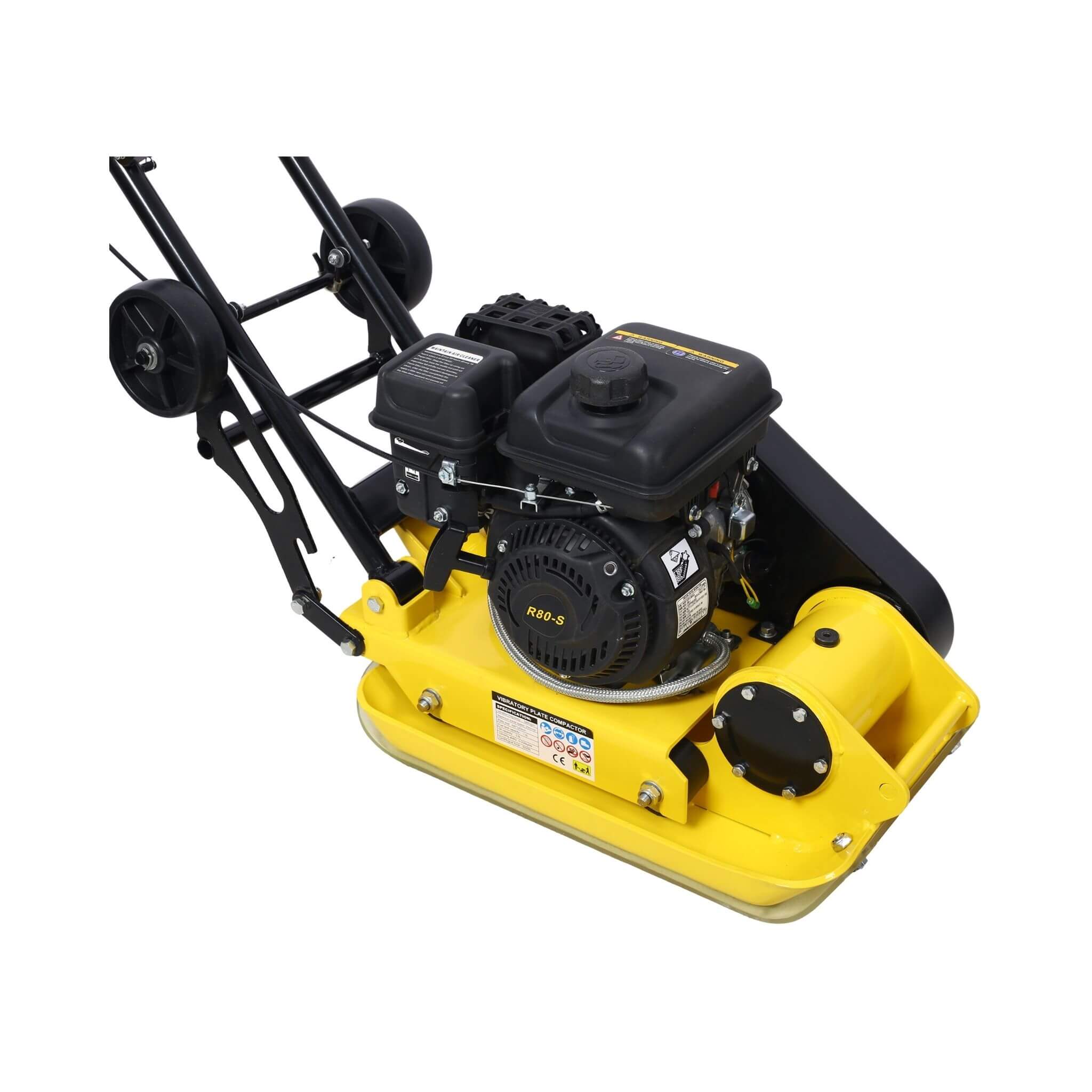 Heavy-Duty 2.5HP 79CC 8200N Gas-Powered Plate Compactor Machine (SAK58492) - Image 7