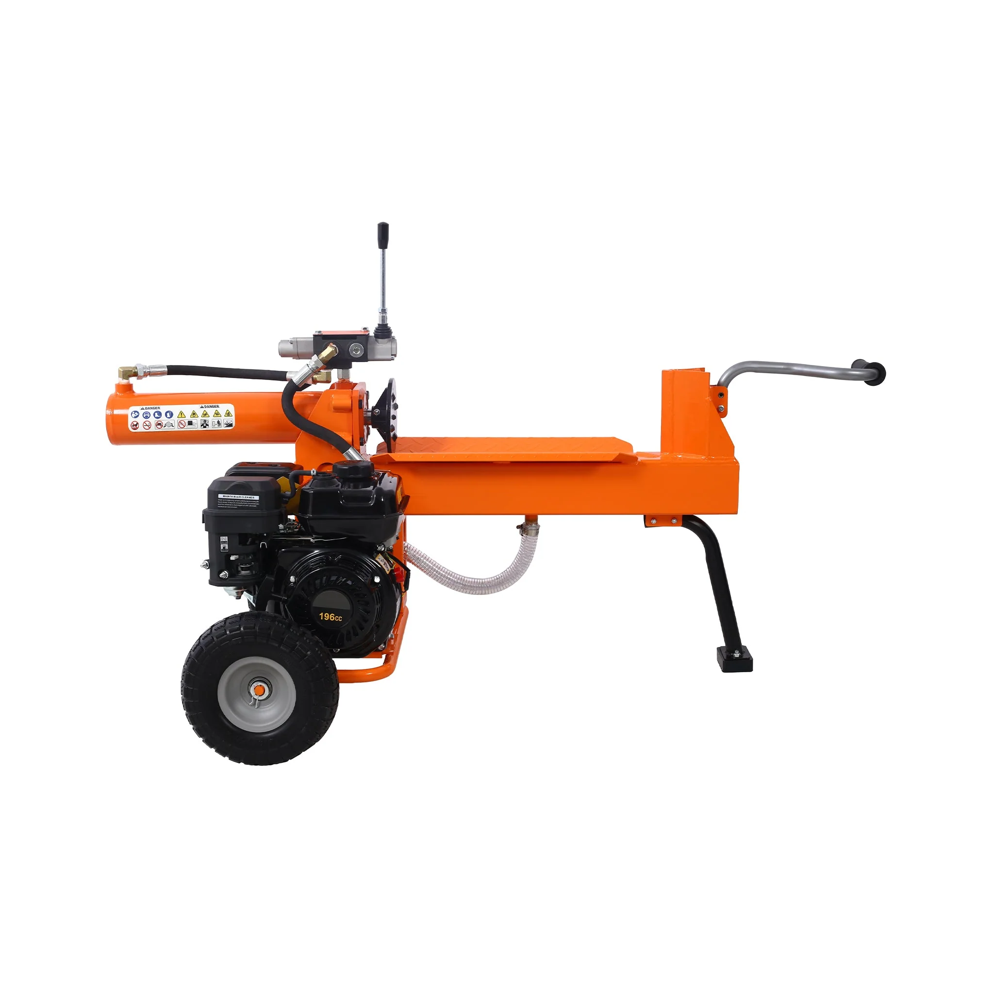 Heavy-Duty 20-Ton 7HP Portable Log Splitter With Auto-Return Hydraulic Ram (SAK15842) - Image 10